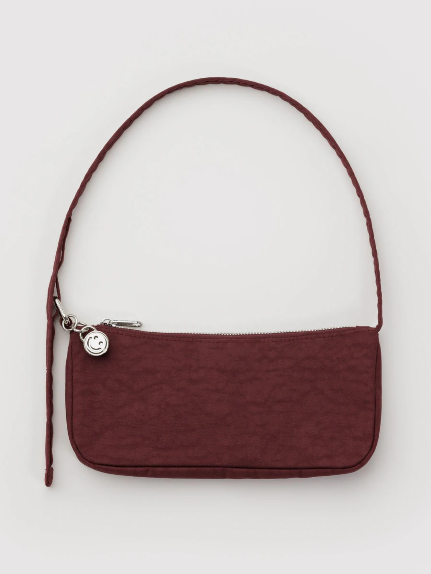 BAGGU Nylon Pochette - Mahogany - The Collective Rose