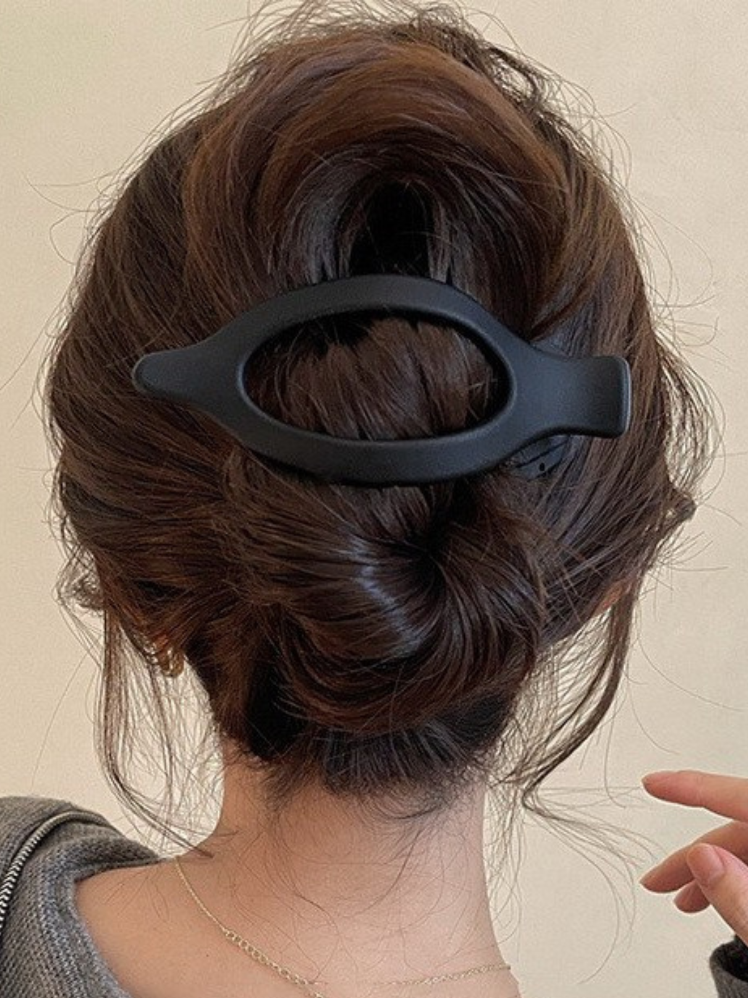 Flat Lay Hair Claw Clip - The Collective Rose