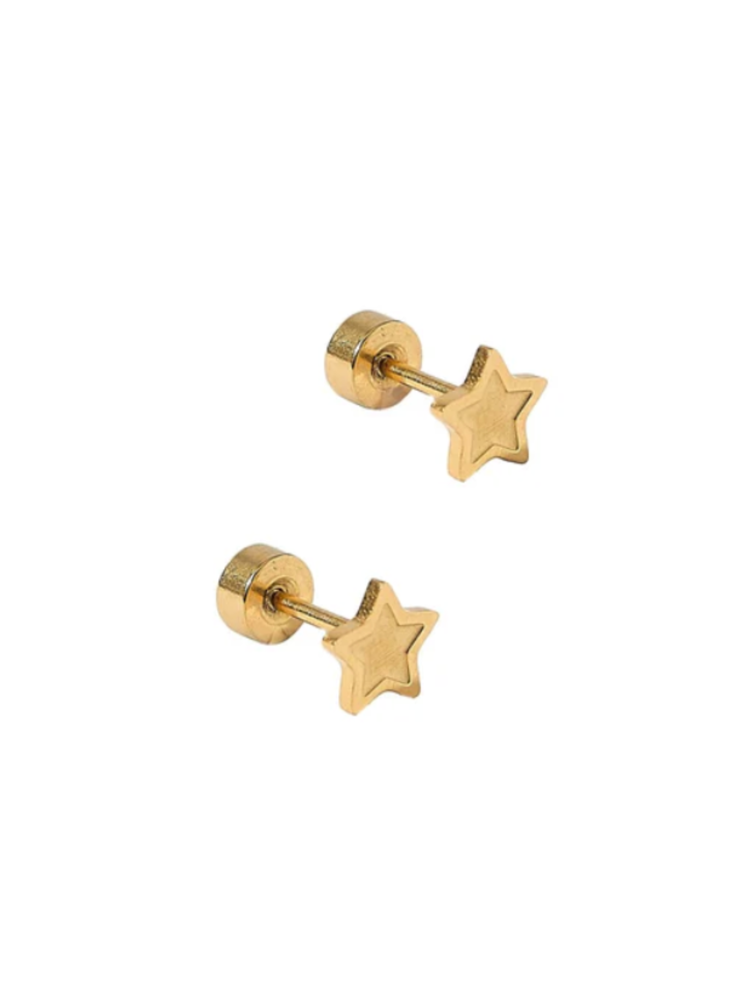 Lennon Star Screwback Stud Earring - The Collective Rose