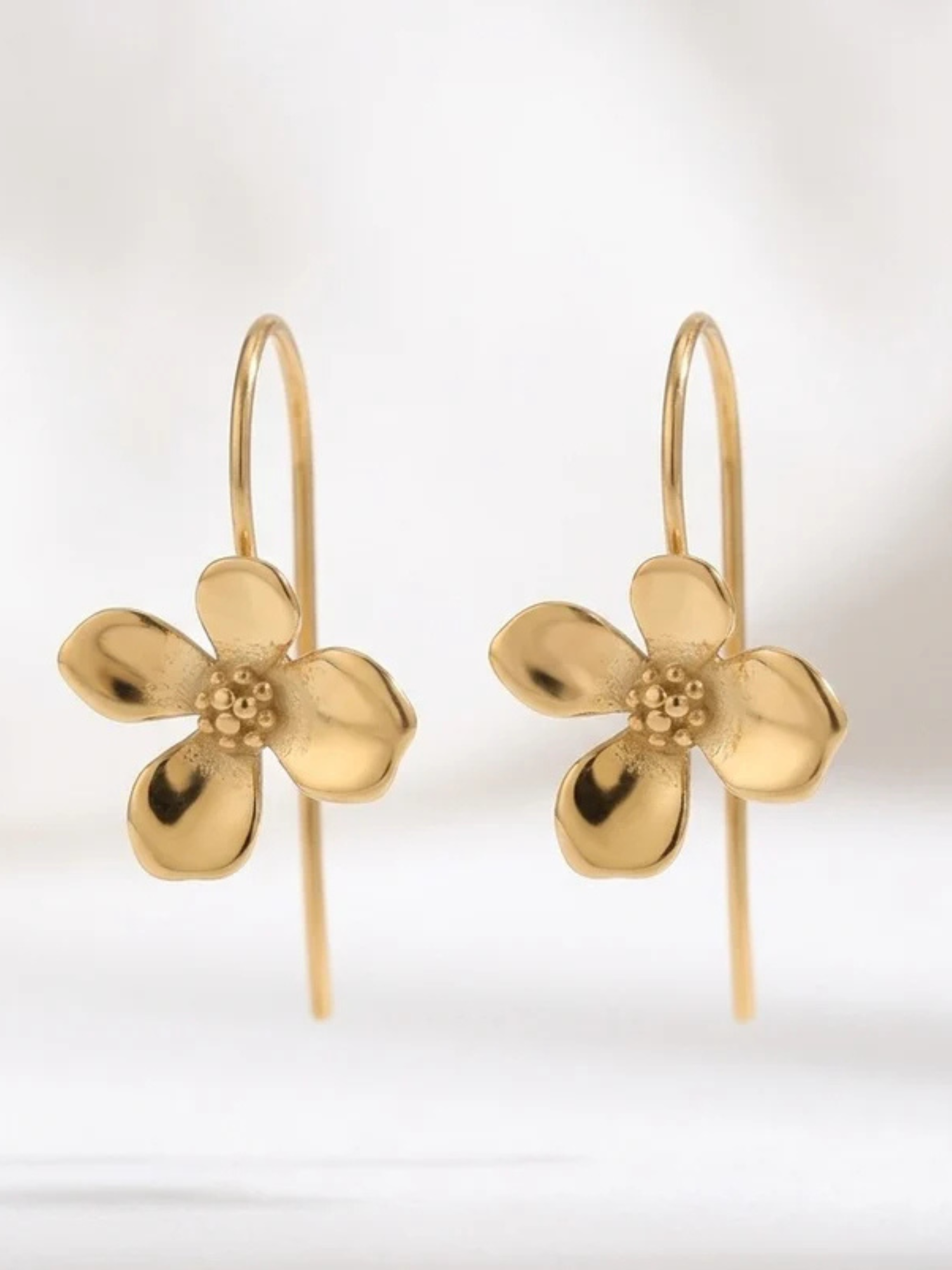 Mini Flower Dangle Earrings - The Collective Rose