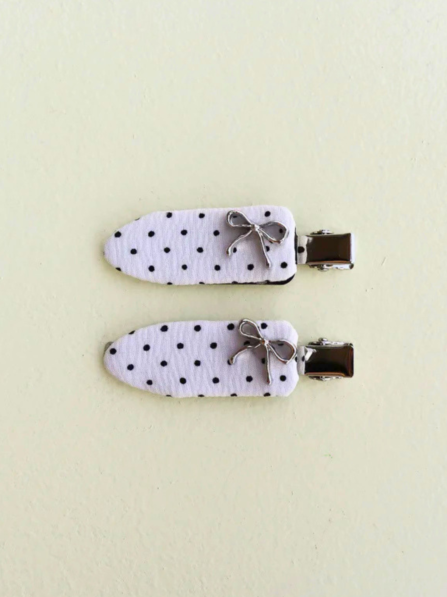 Polka Dot Grwm Clips - The Collective Rose