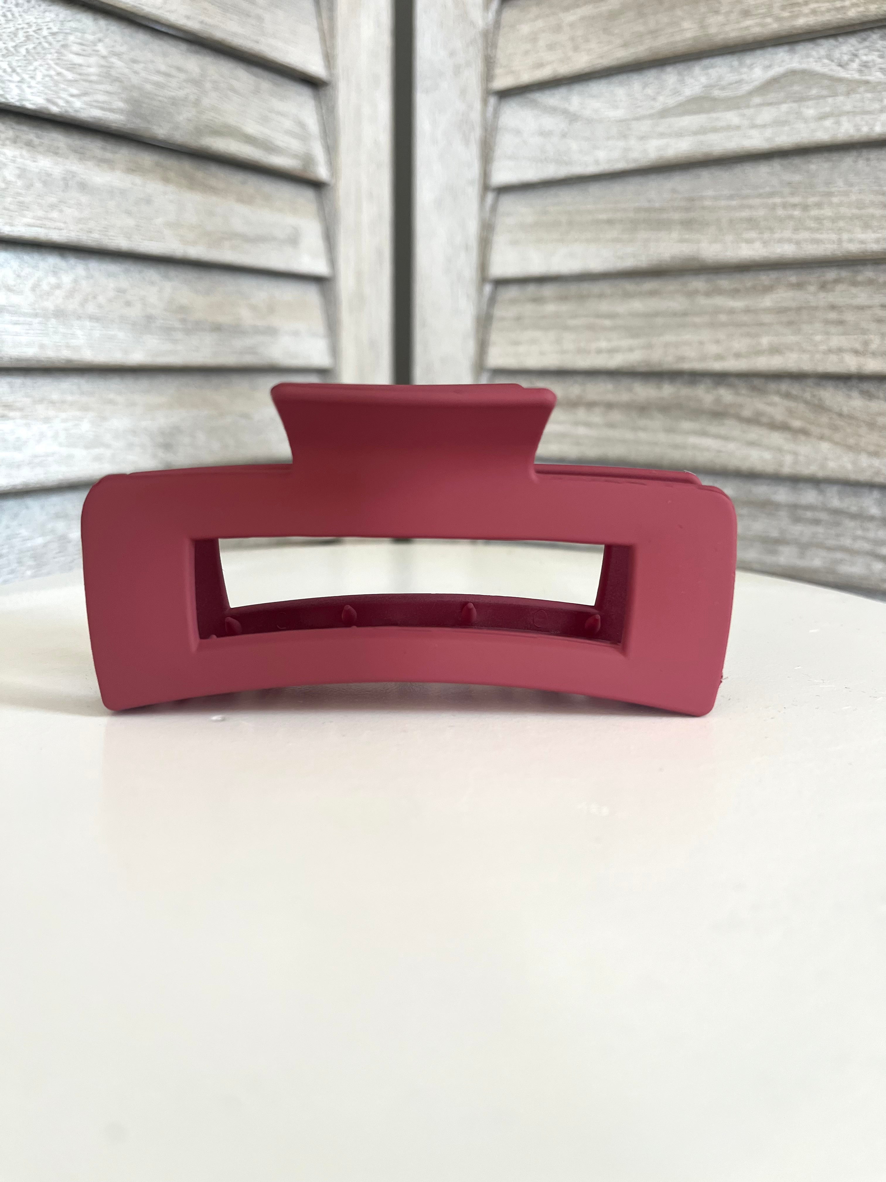 Rectangle Hair Claw Clip