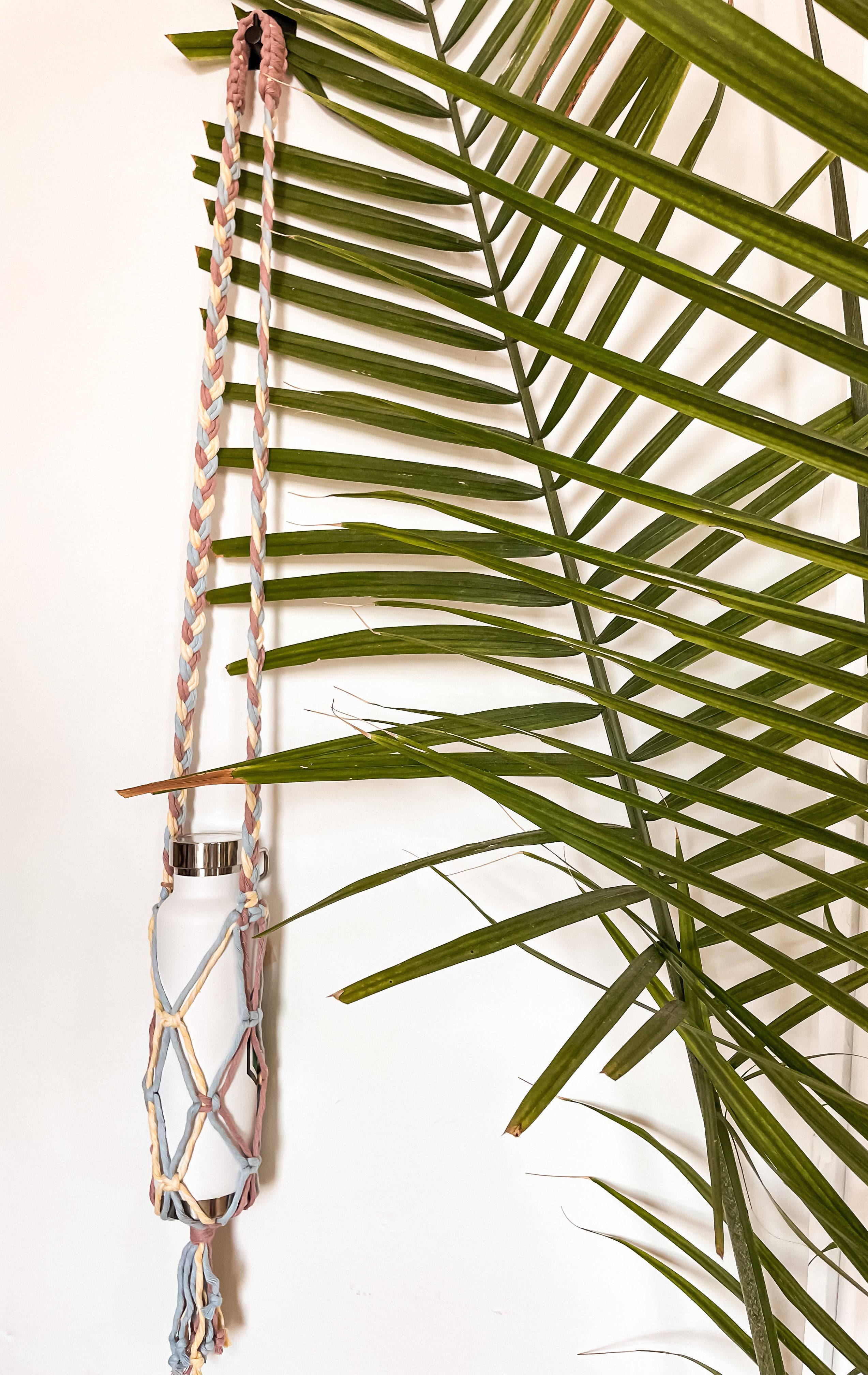 Macrame Water Bottle Sling
