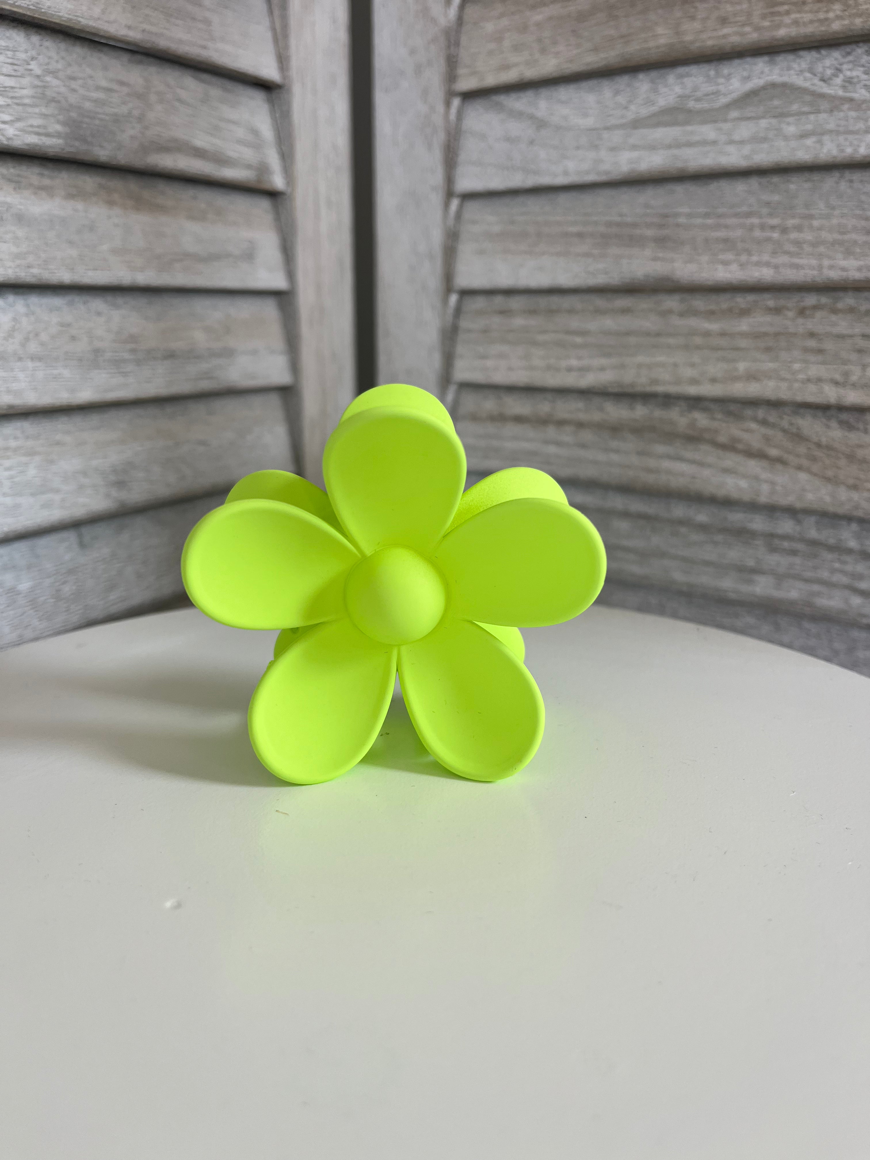 Flower Hair Claw Clip