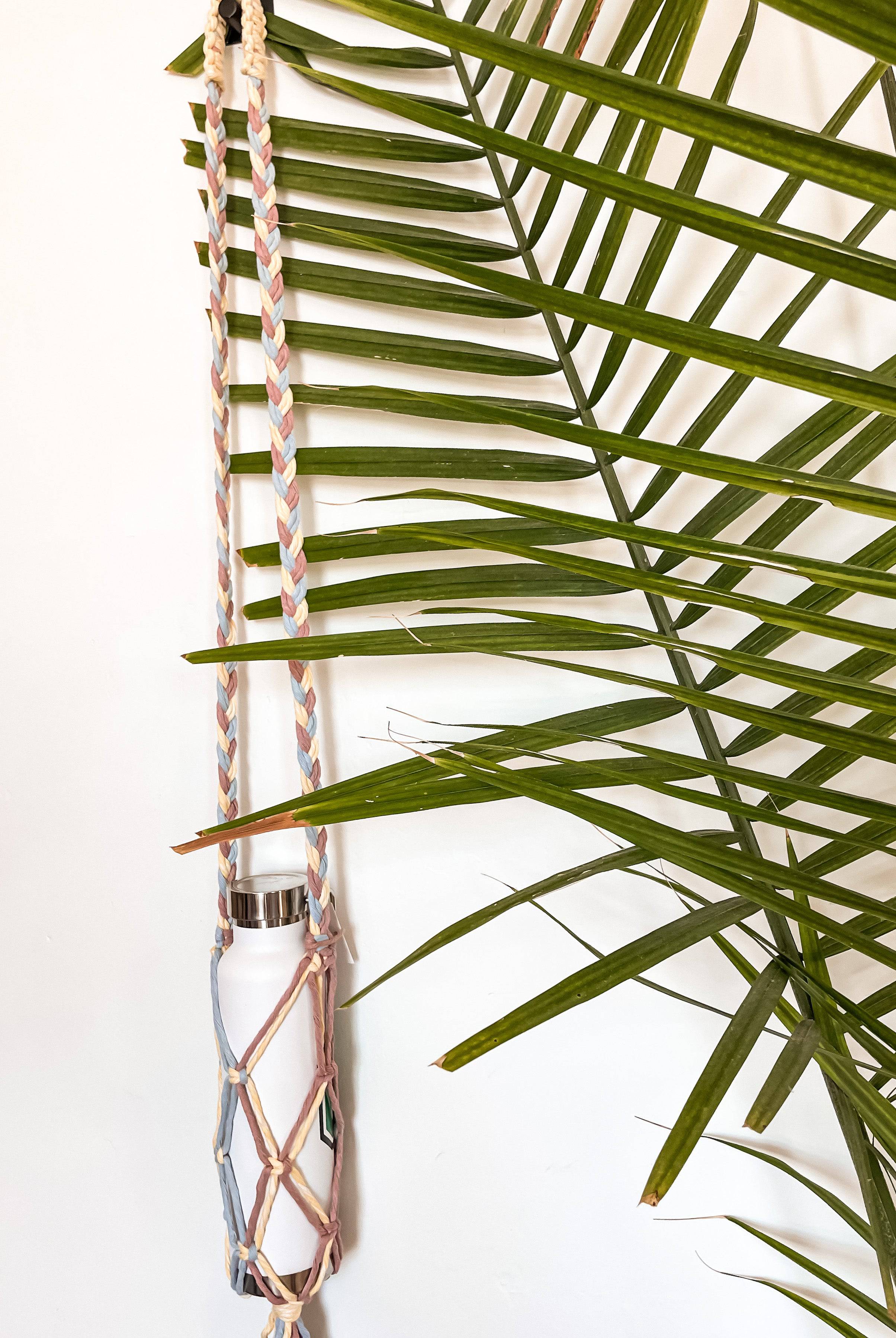 Macrame Water Bottle Sling