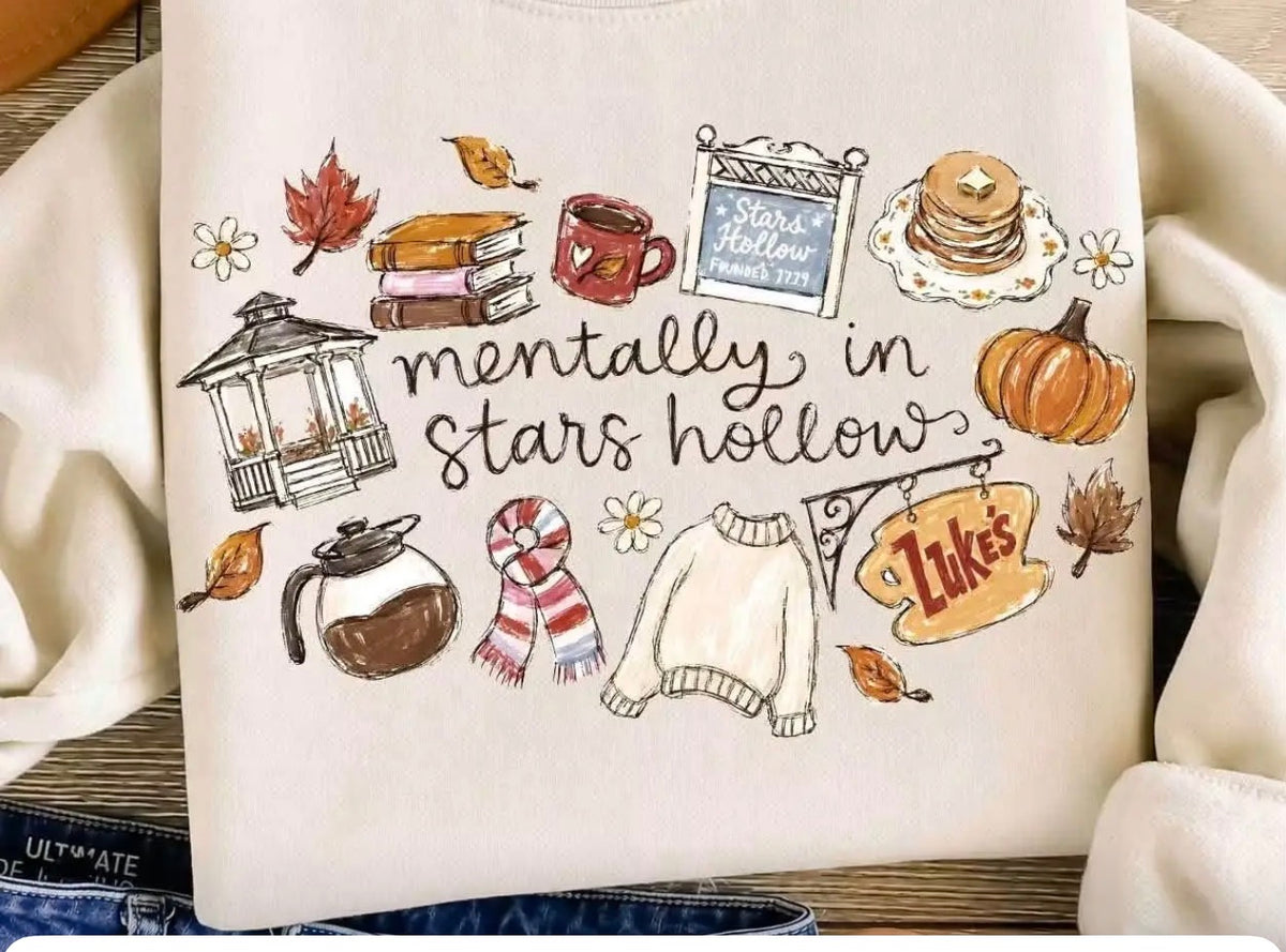 Mentally In Stars Hollow Crewneck PREORDER