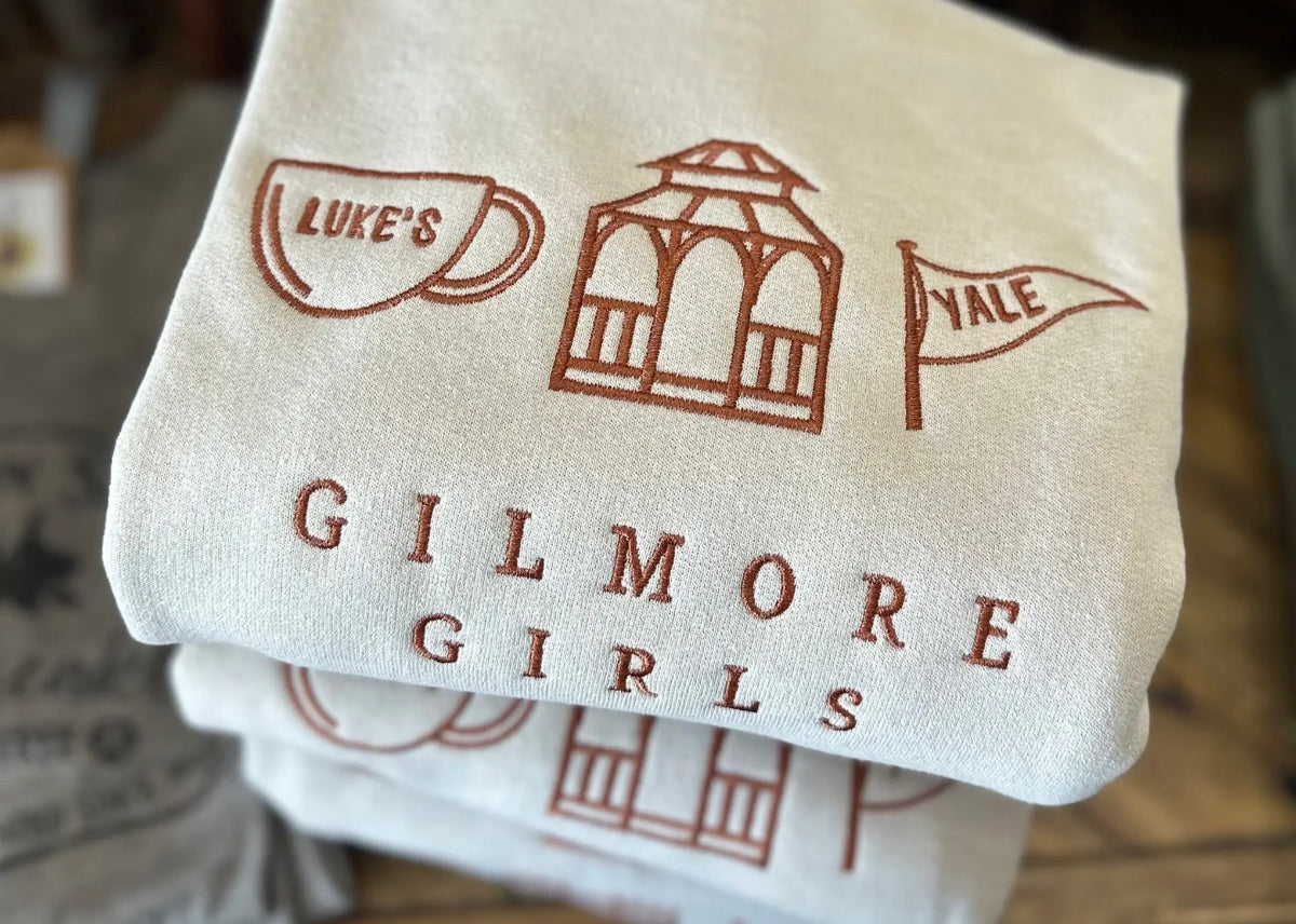 Embroidered Gilmore Crewneck - PREORDER