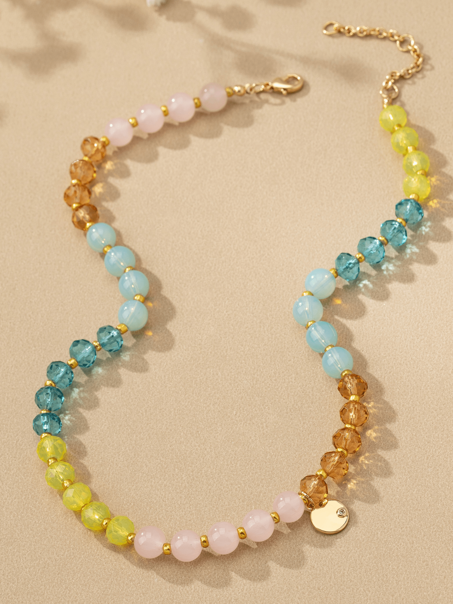 Caitlyn Beaded Necklace - The Collective Rose