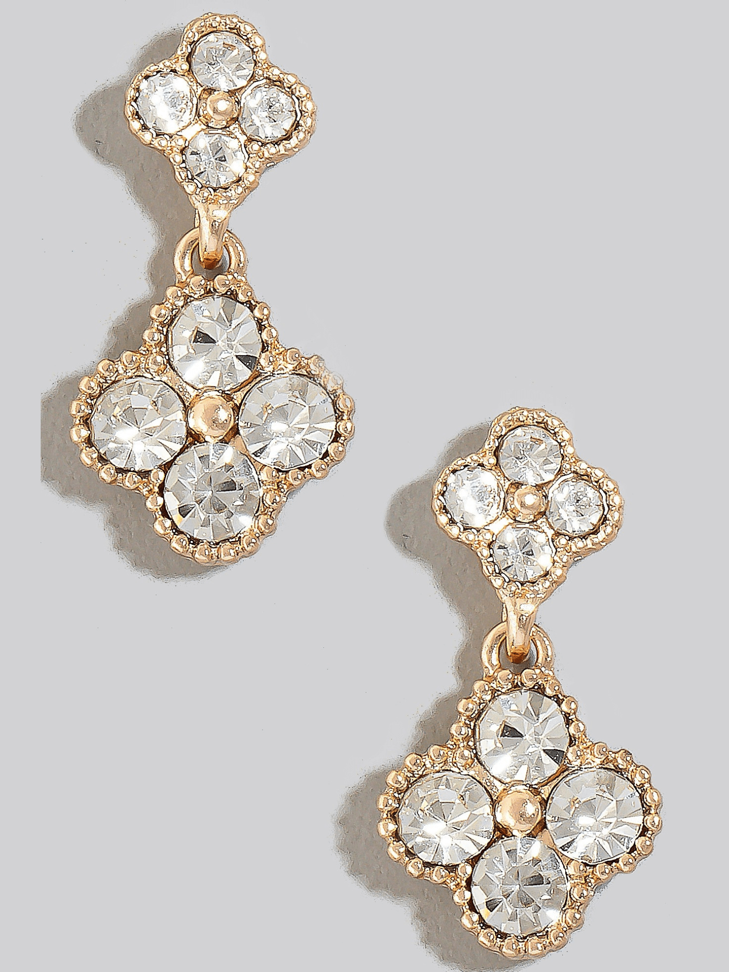 Clover Drop Earrings - The Collective Rose