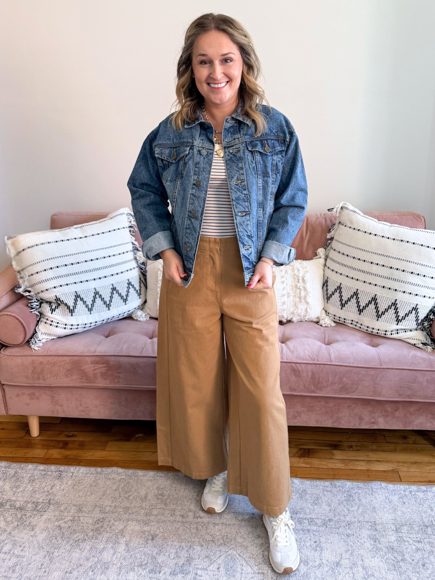 Britt Wide Leg Pants - The Collective Rose