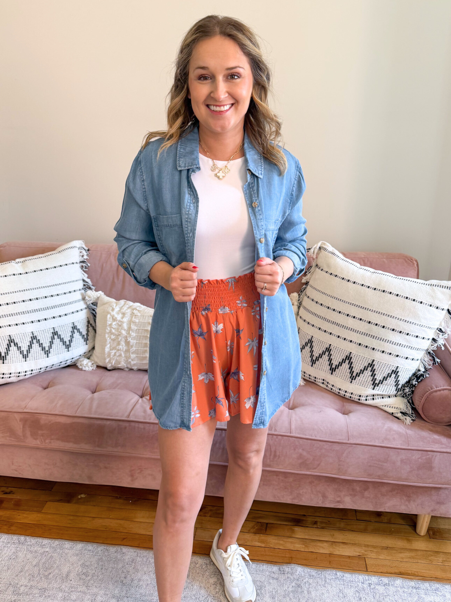 Ashtin Denim Tencel Button Down - The Collective Rose