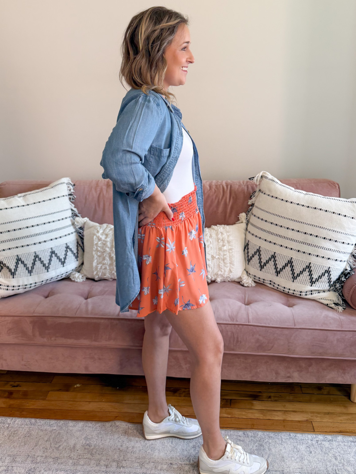 Ashtin Denim Tencel Button Down - The Collective Rose