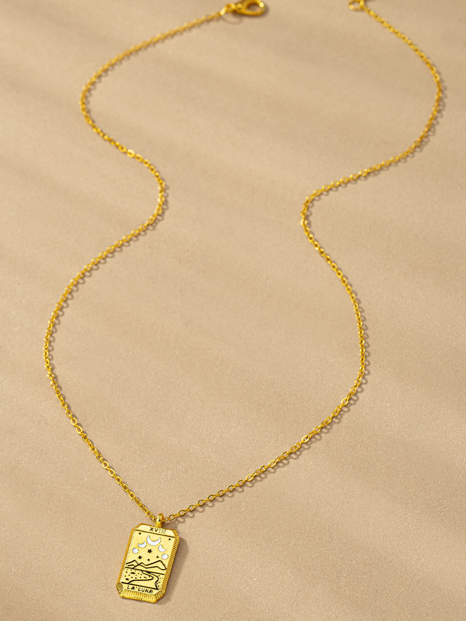 Tarot Card Pendant - The Collective Rose