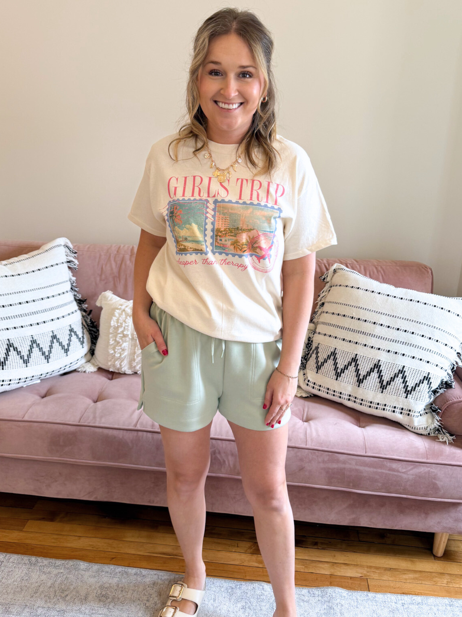 Girls Trip Oversized Graphic Tee