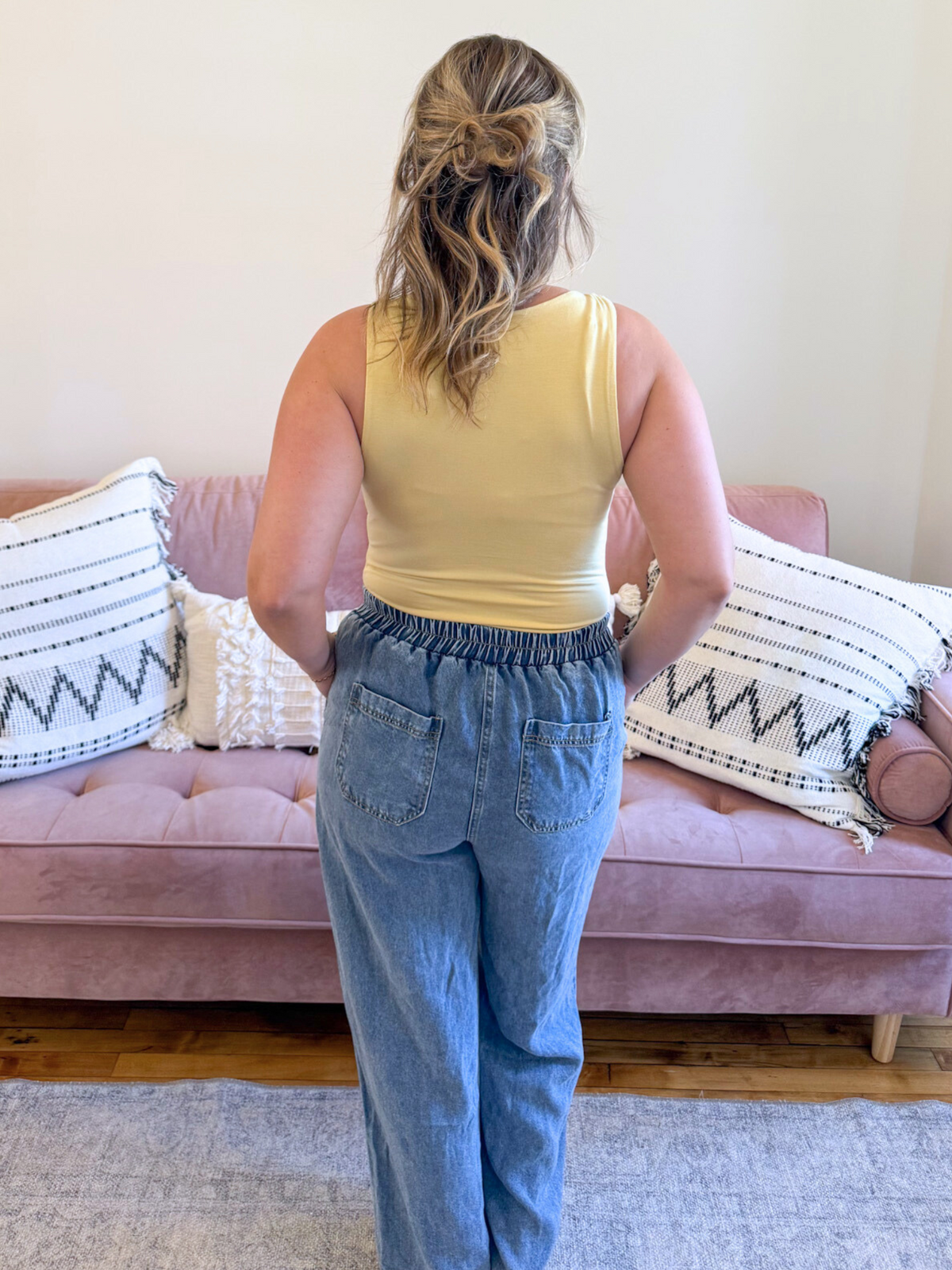 Boat Neck Everyday Tank - Squash – The Collective Rose