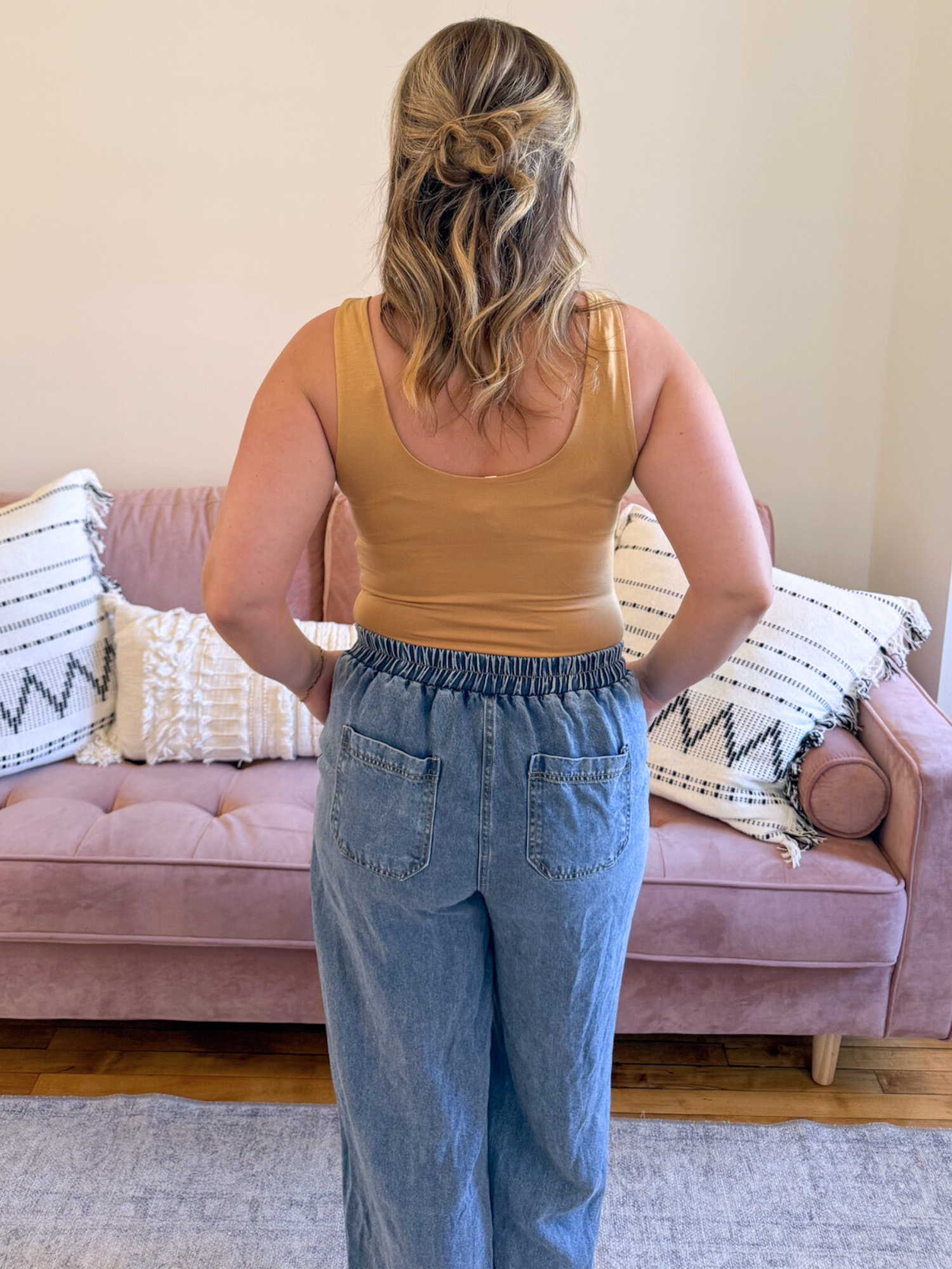 Scoop Neck Everyday Tank - Golden Rod - The Collective Rose