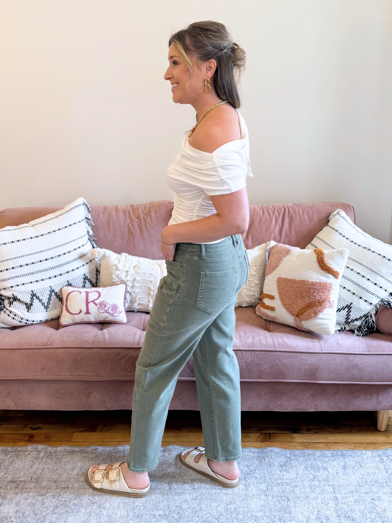 Dylan Asymmetrical Top - The Collective Rose