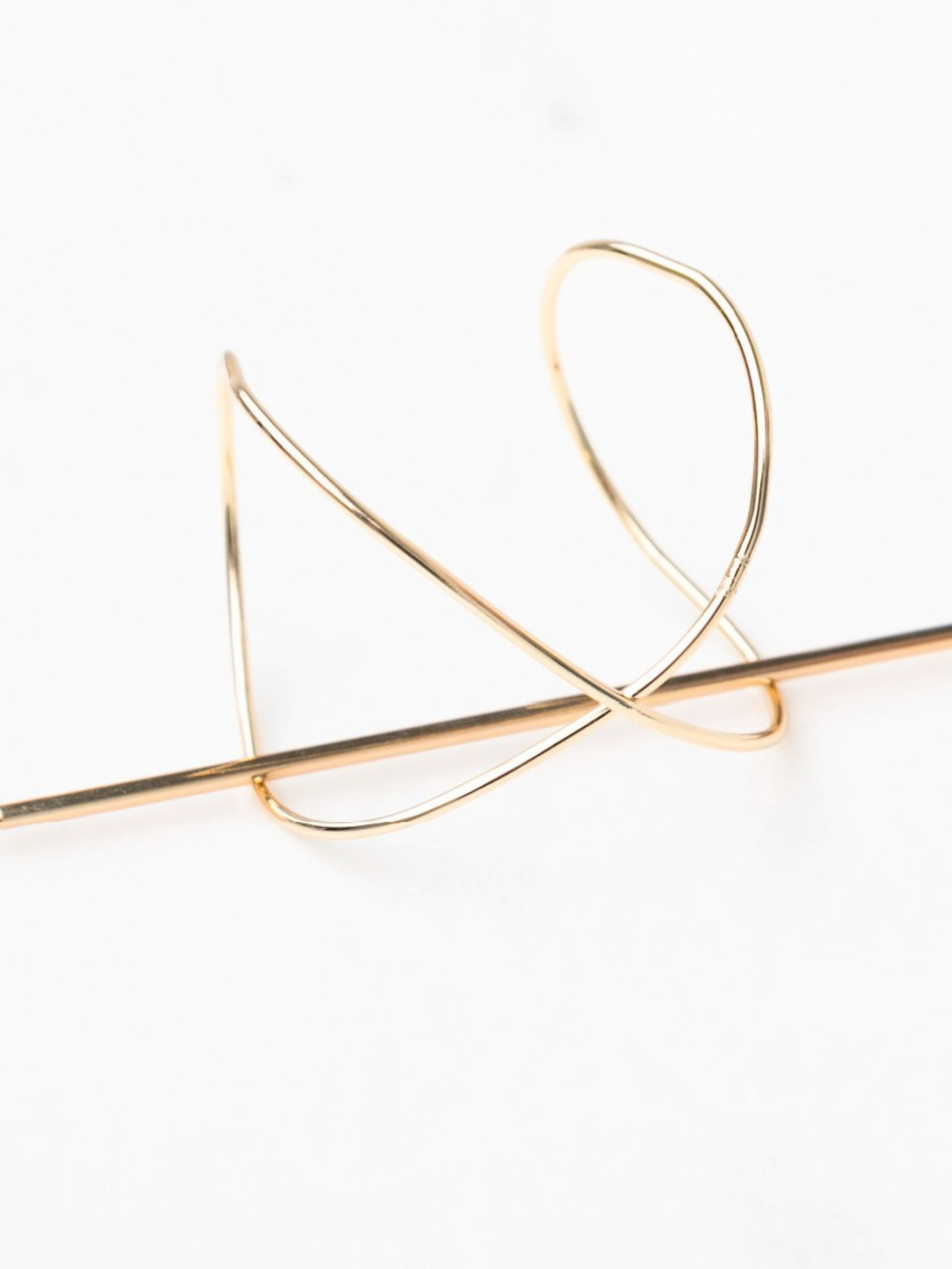 Infinity Bun Cuff - Gold - The Collective Rose