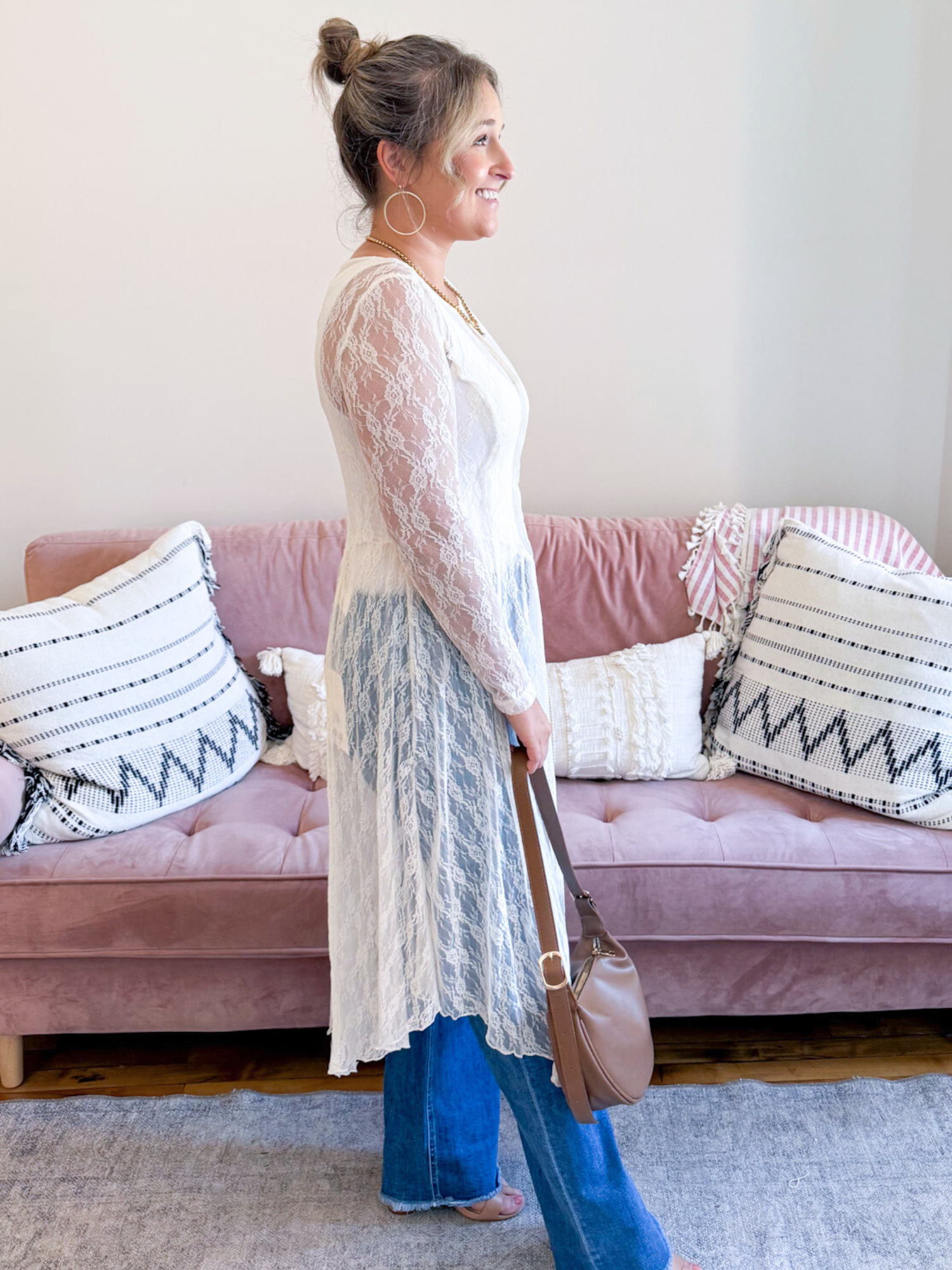 Talia Lace Layering Dress - The Collective Rose