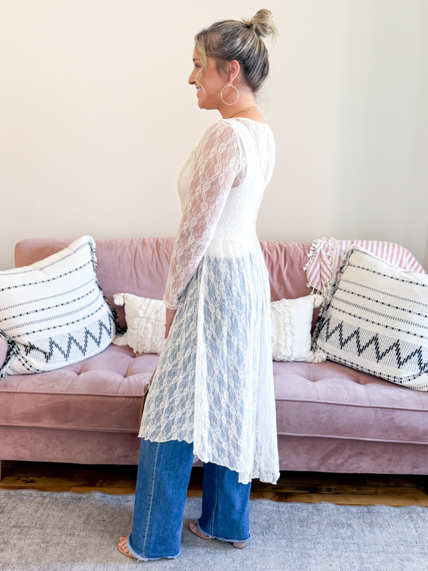 Talia Lace Layering Dress - The Collective Rose