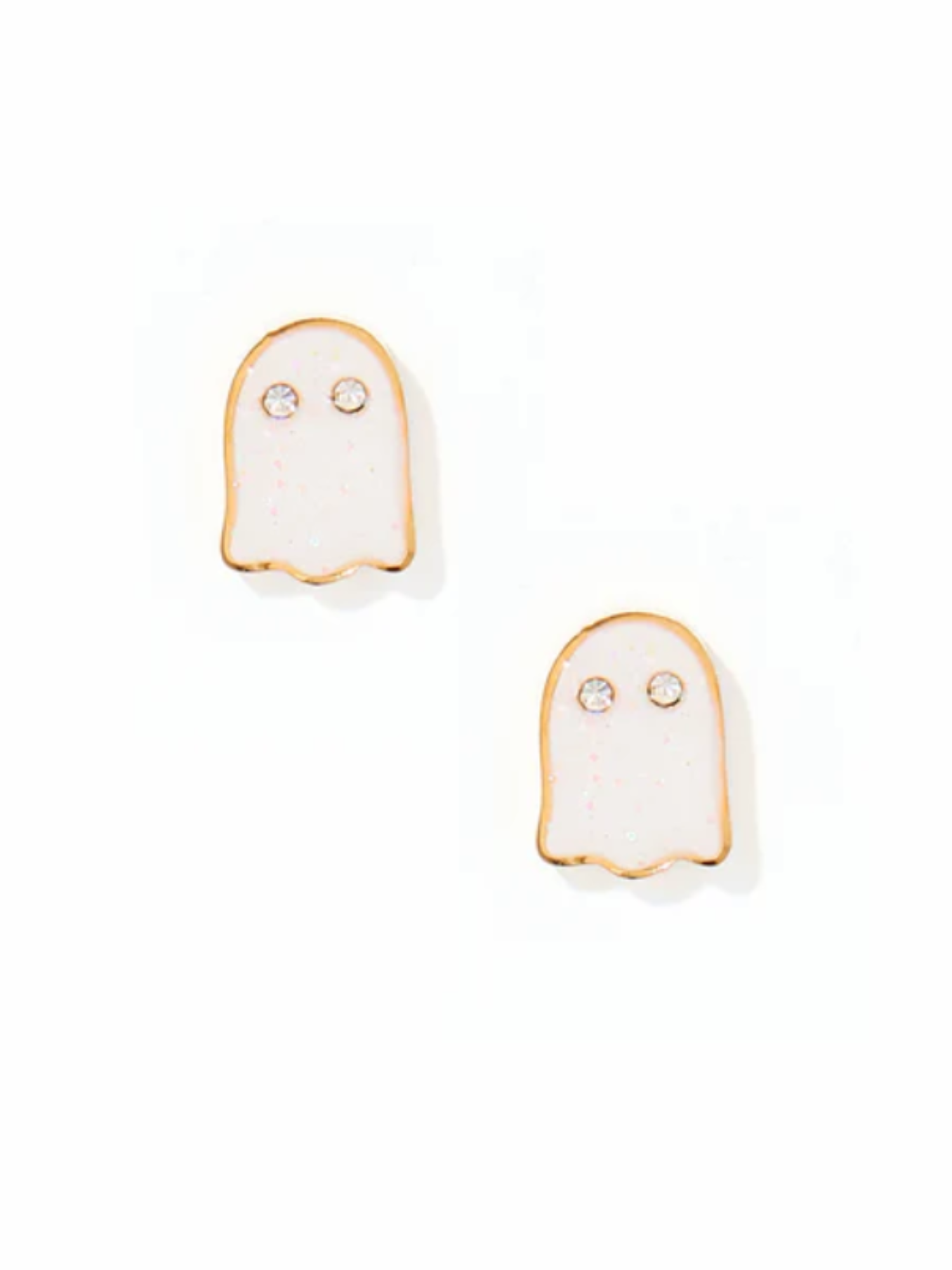 Ghost Screwback Stud Earrings - The Collective Rose