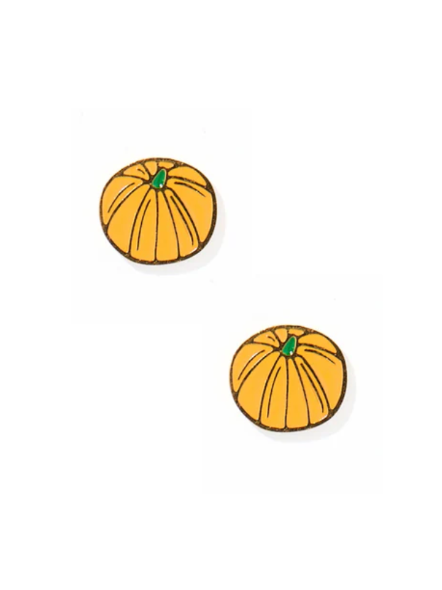 Knox Pumpkin Screwback Stud Earrings - The Collective Rose