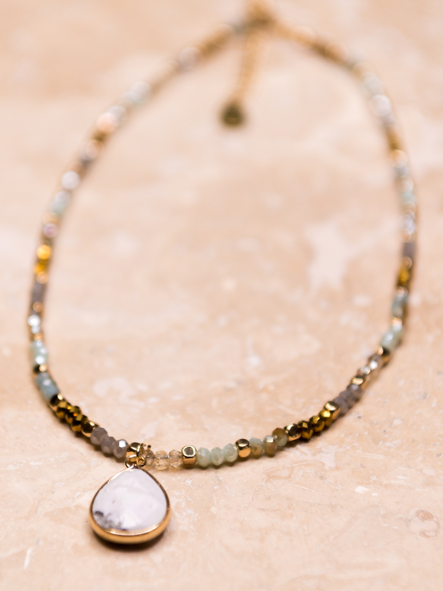Kitty Beaded Necklace - The Collective Rose