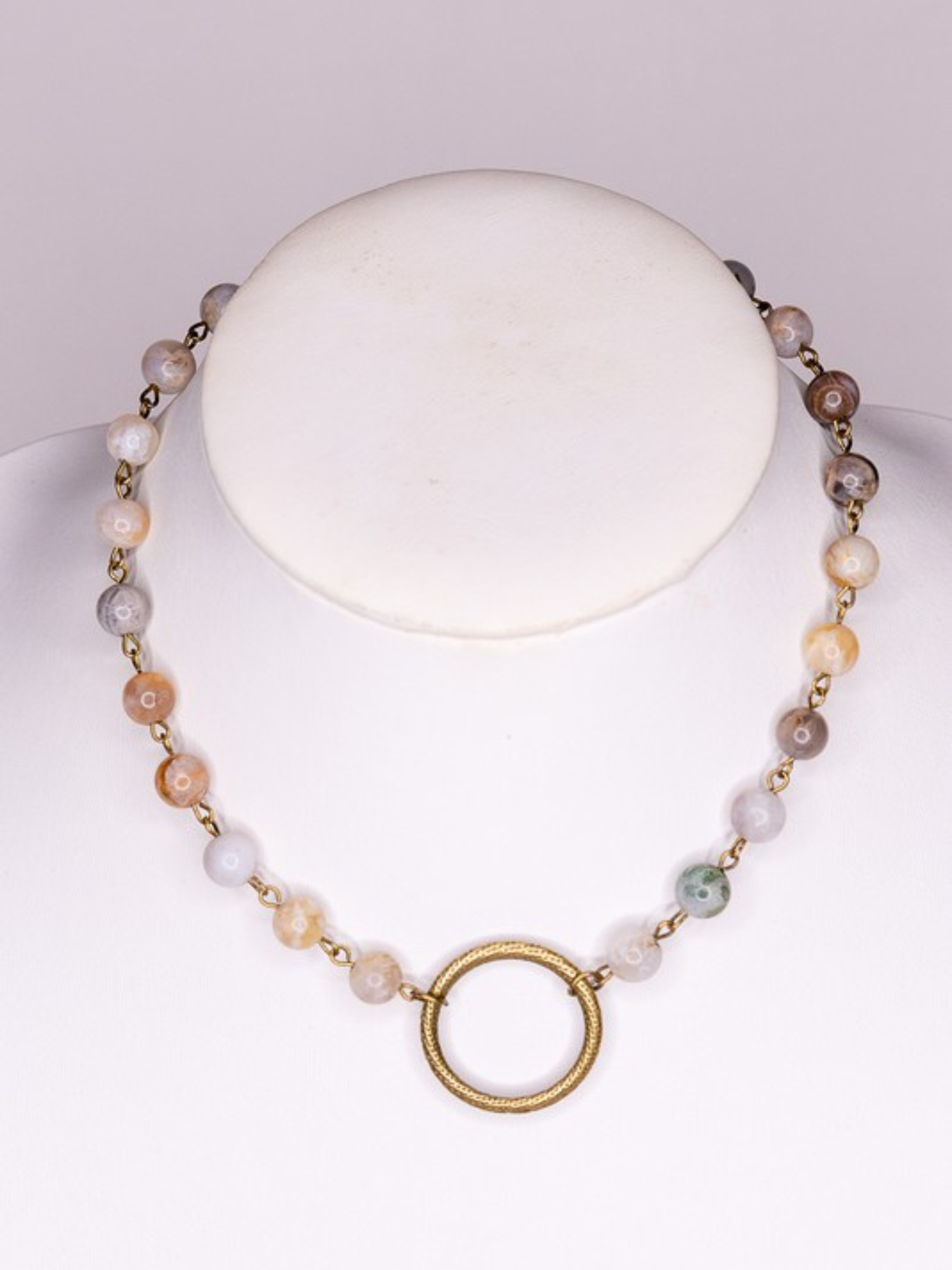 Shay Beaded Choker Necklace - The Collective Rose