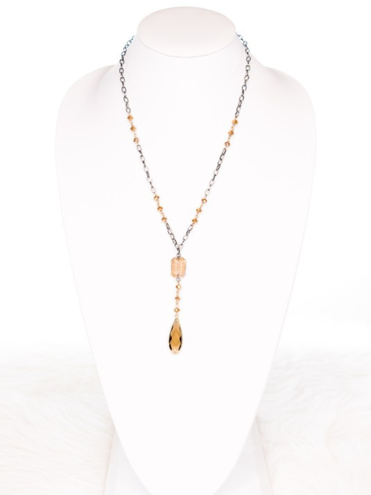 Reagan Lariat Necklace - The Collective Rose