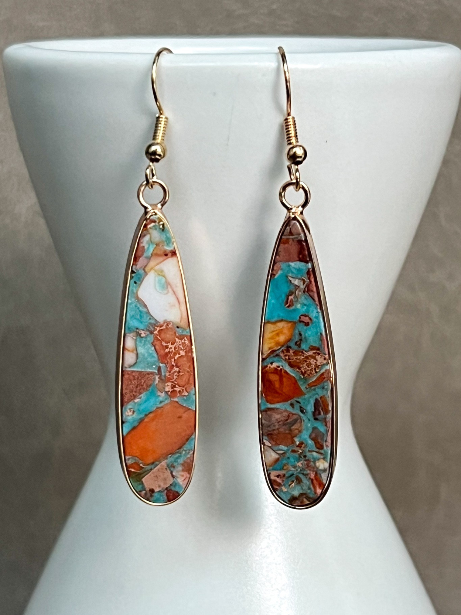 Mira Teardrop  Earring - The Collective Rose
