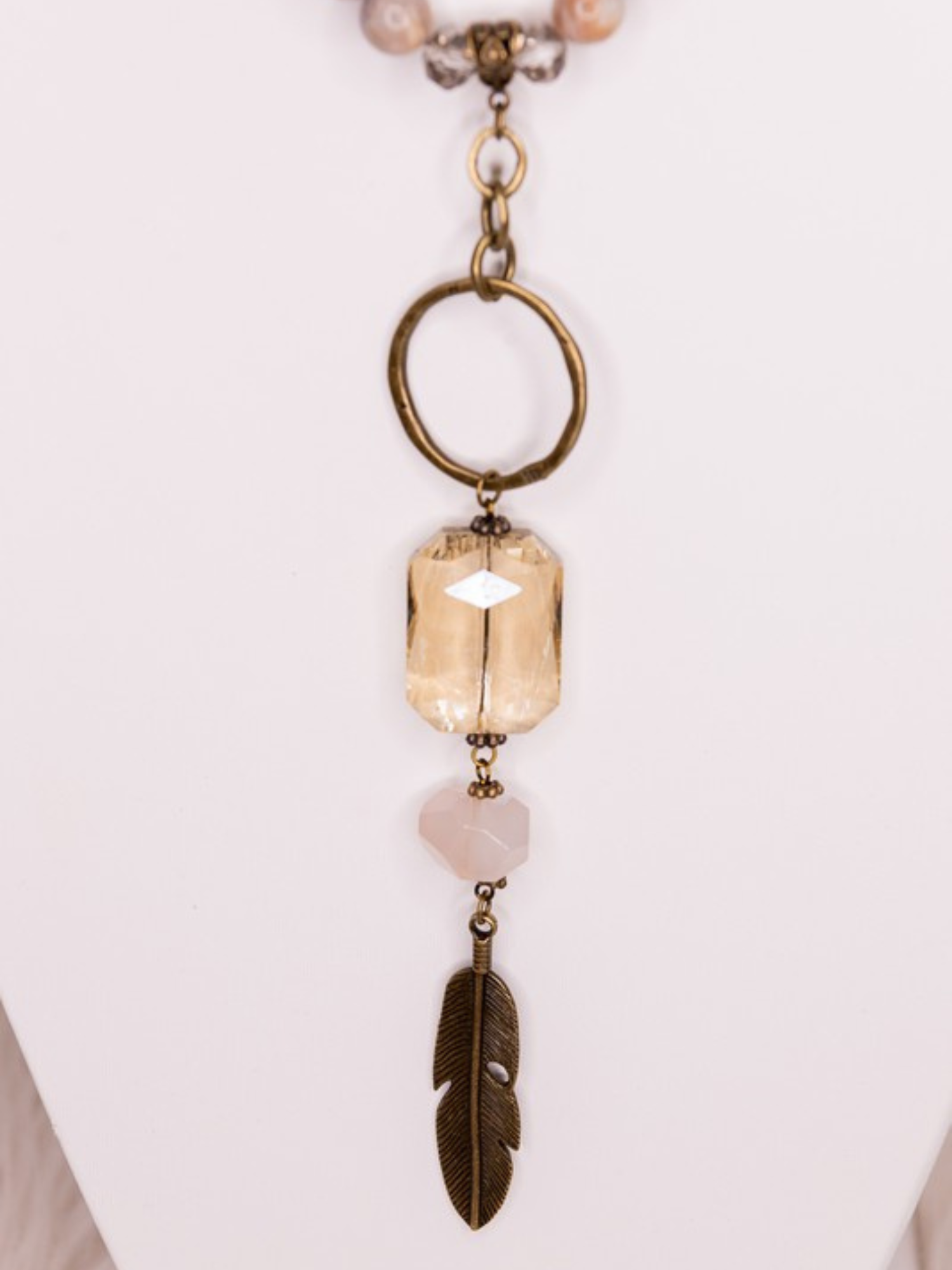 Raquel Long Necklace - The Collective Rose