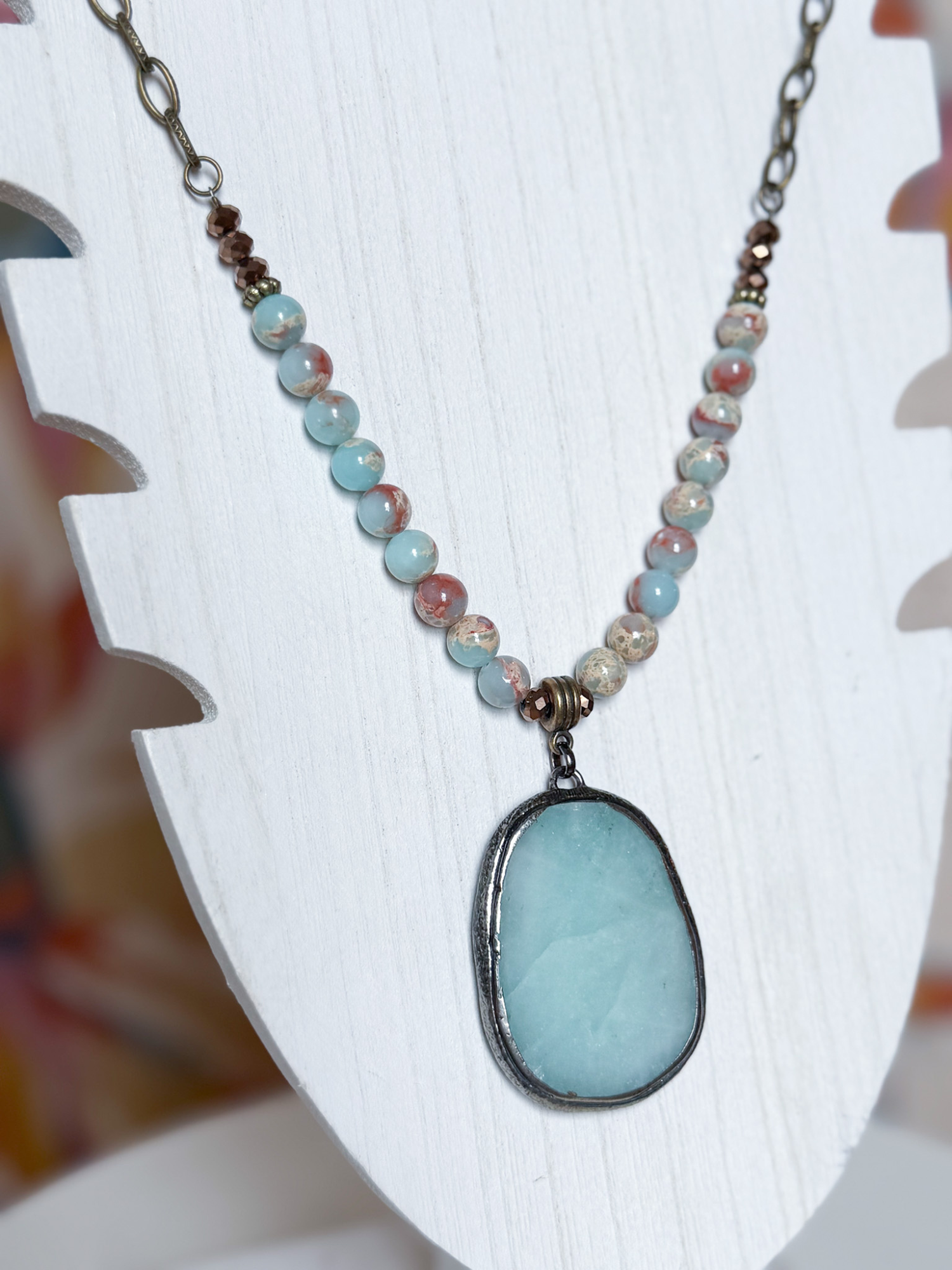 Luna Long Necklace - The Collective Rose