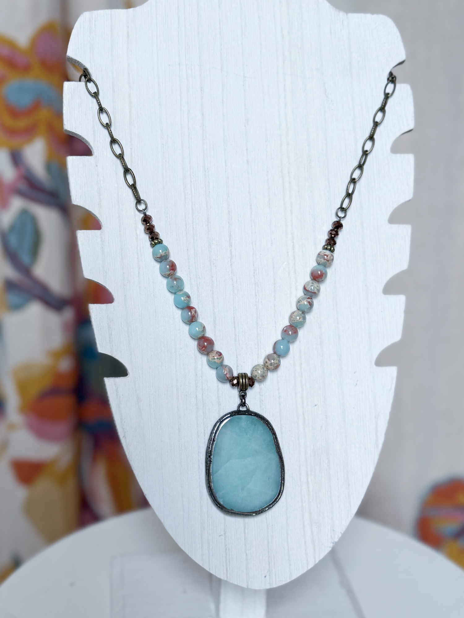 Luna Long Necklace - The Collective Rose