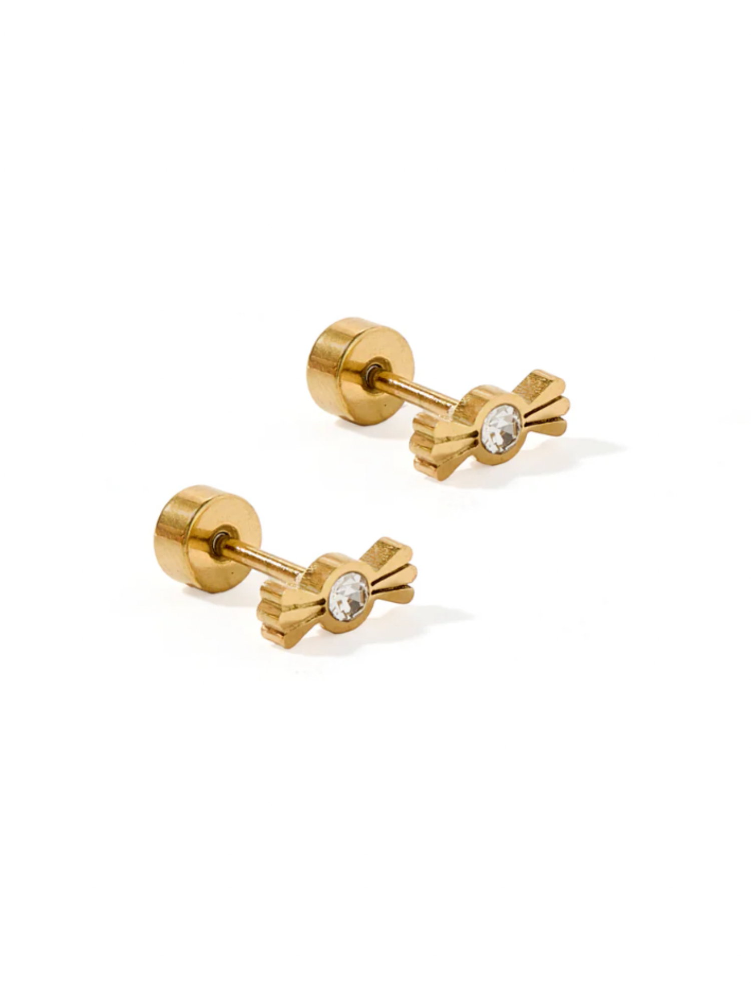 Kate Candy Screwback Stud Earrings - The Collective Rose