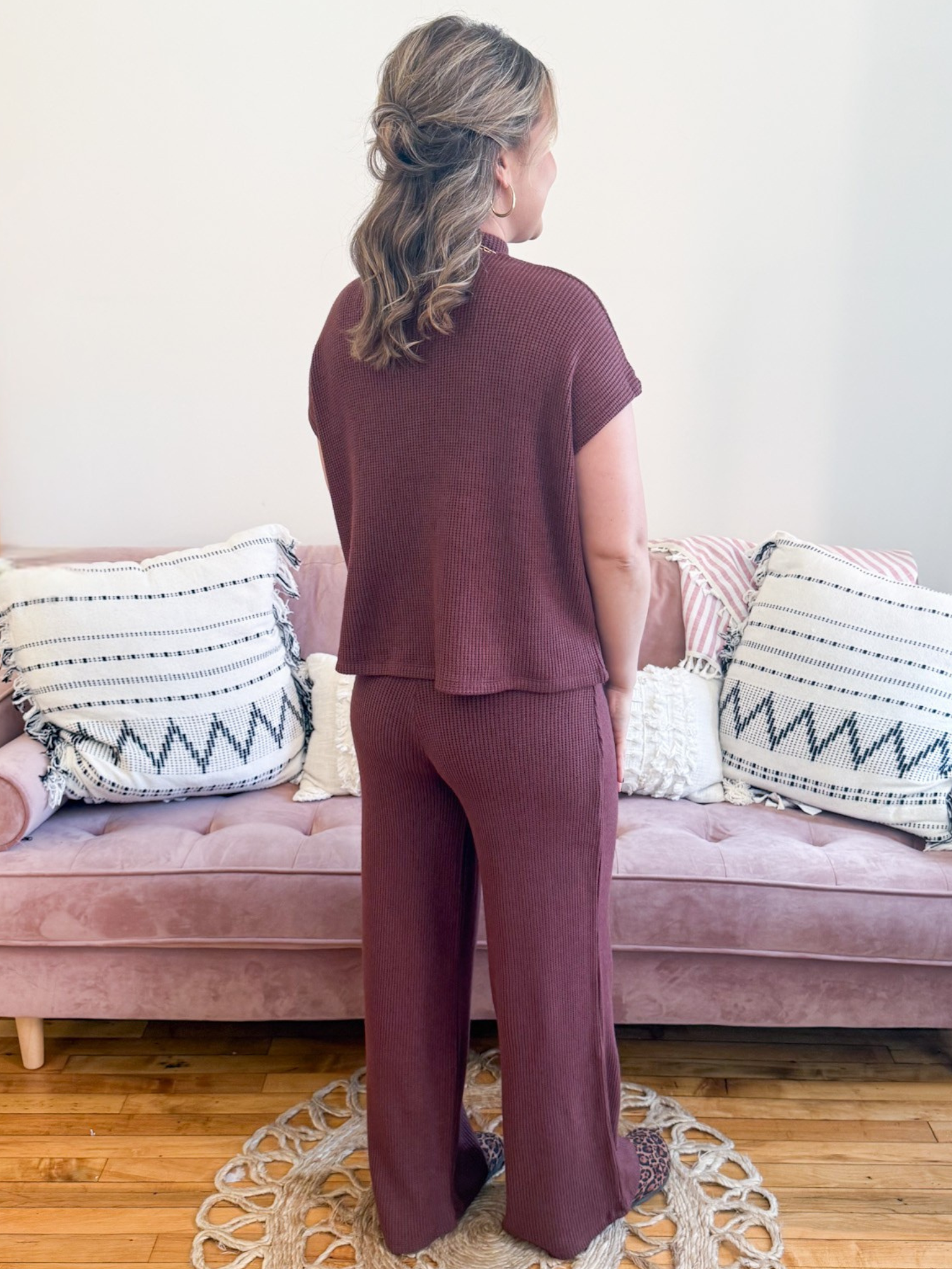 Mara Wide Leg Sweater Pants
