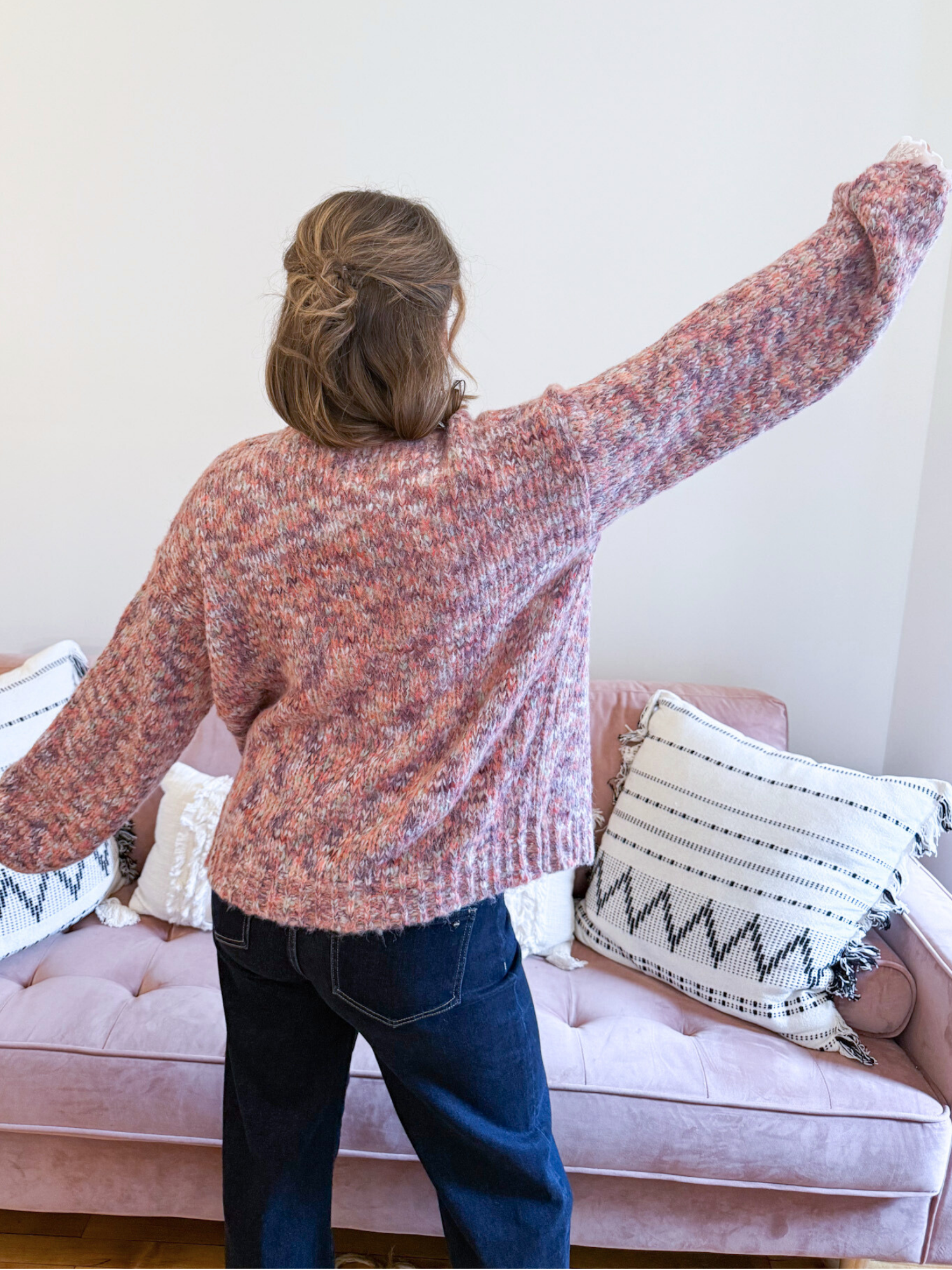 Maisy Multi Color Cardigan - The Collective Rose