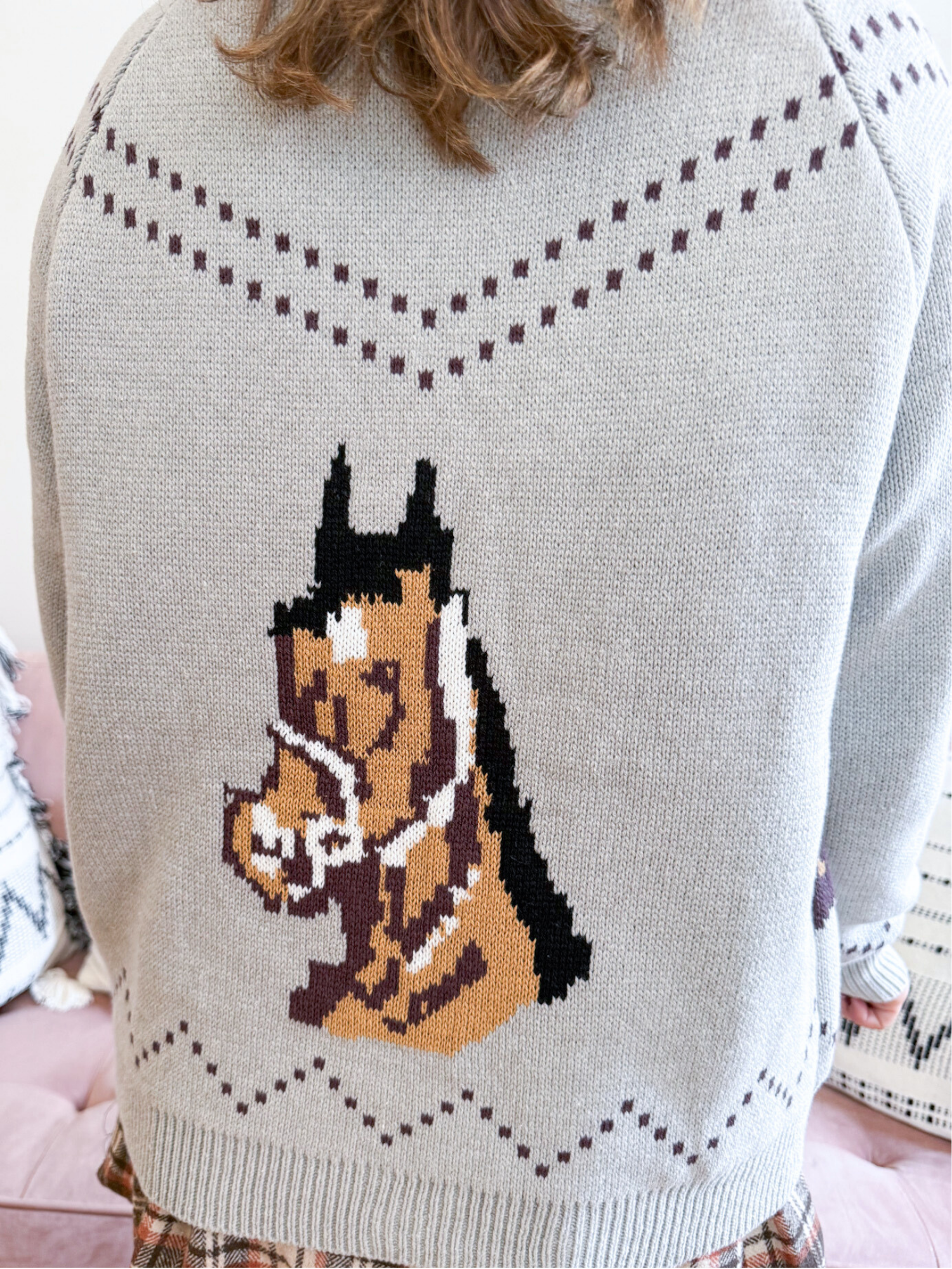 Montana Horse Cardigan - The Collective Rose
