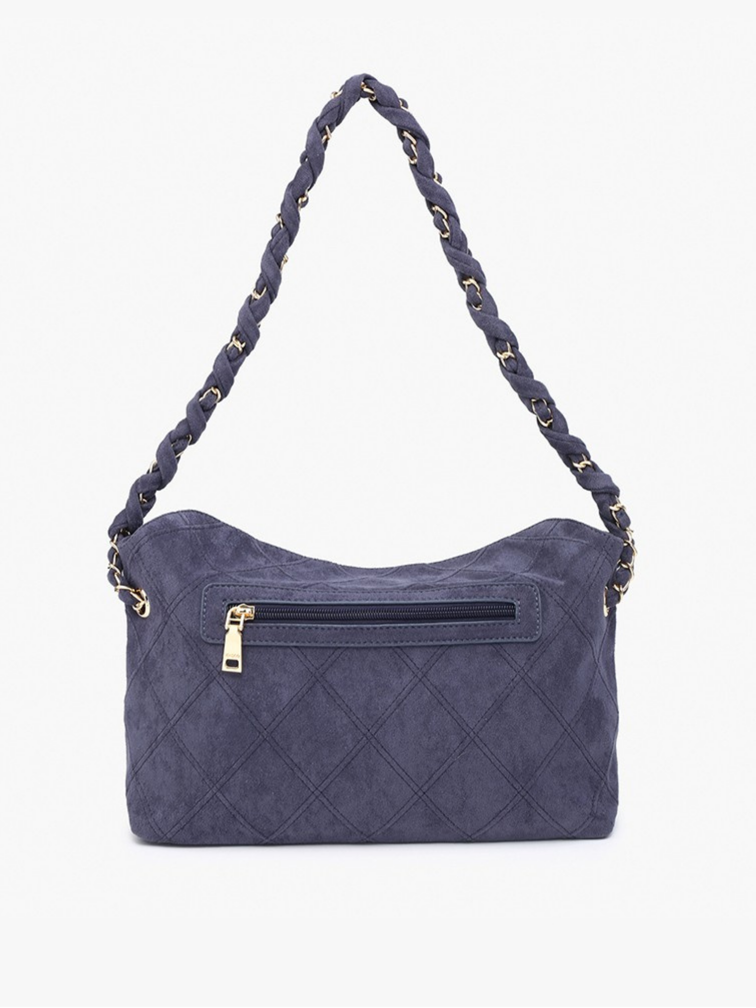 Dom Quilted Shoulder Bag - Dusk Blue