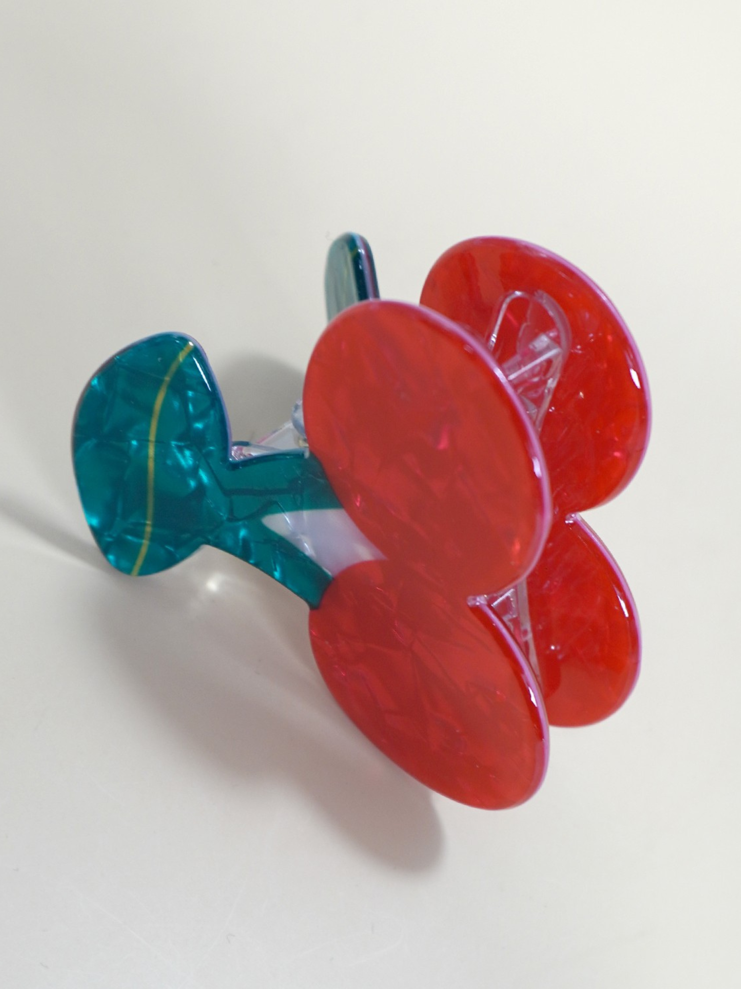 Cherry Hair Claw Clip