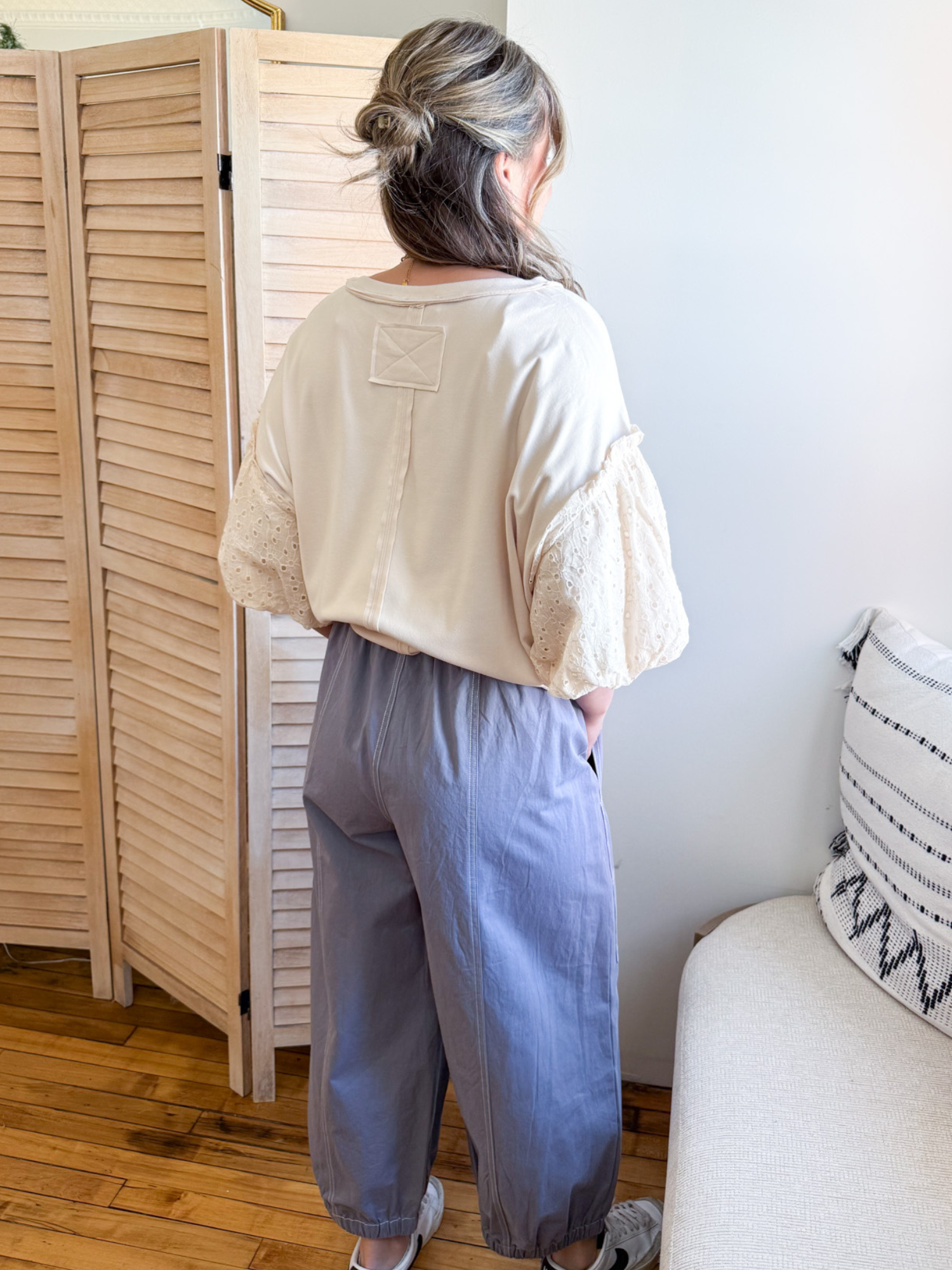 Greer Balloon Leg Pants - The Collective Rose