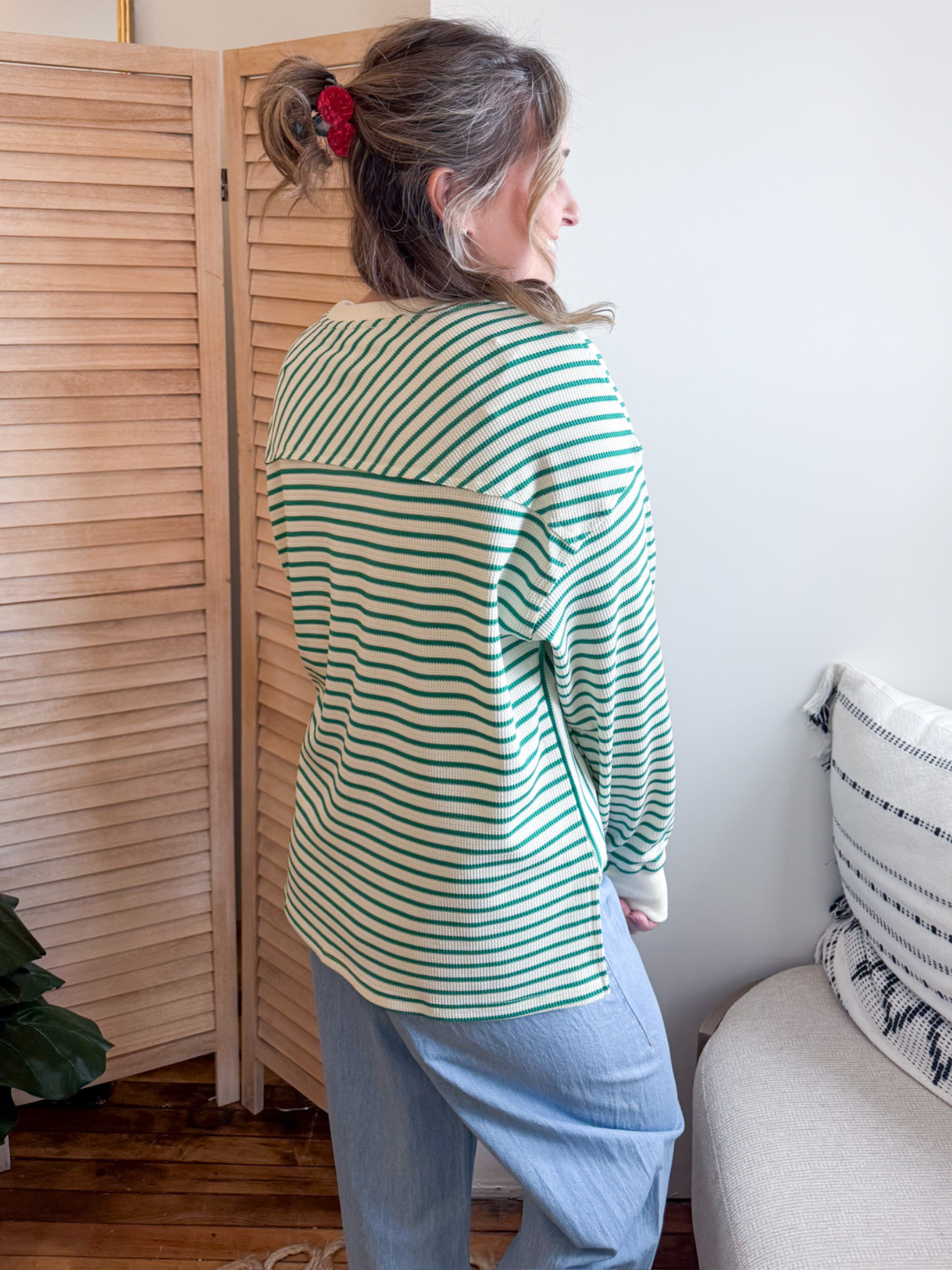 Penny Striped Long Sleeve - The Collective Rose