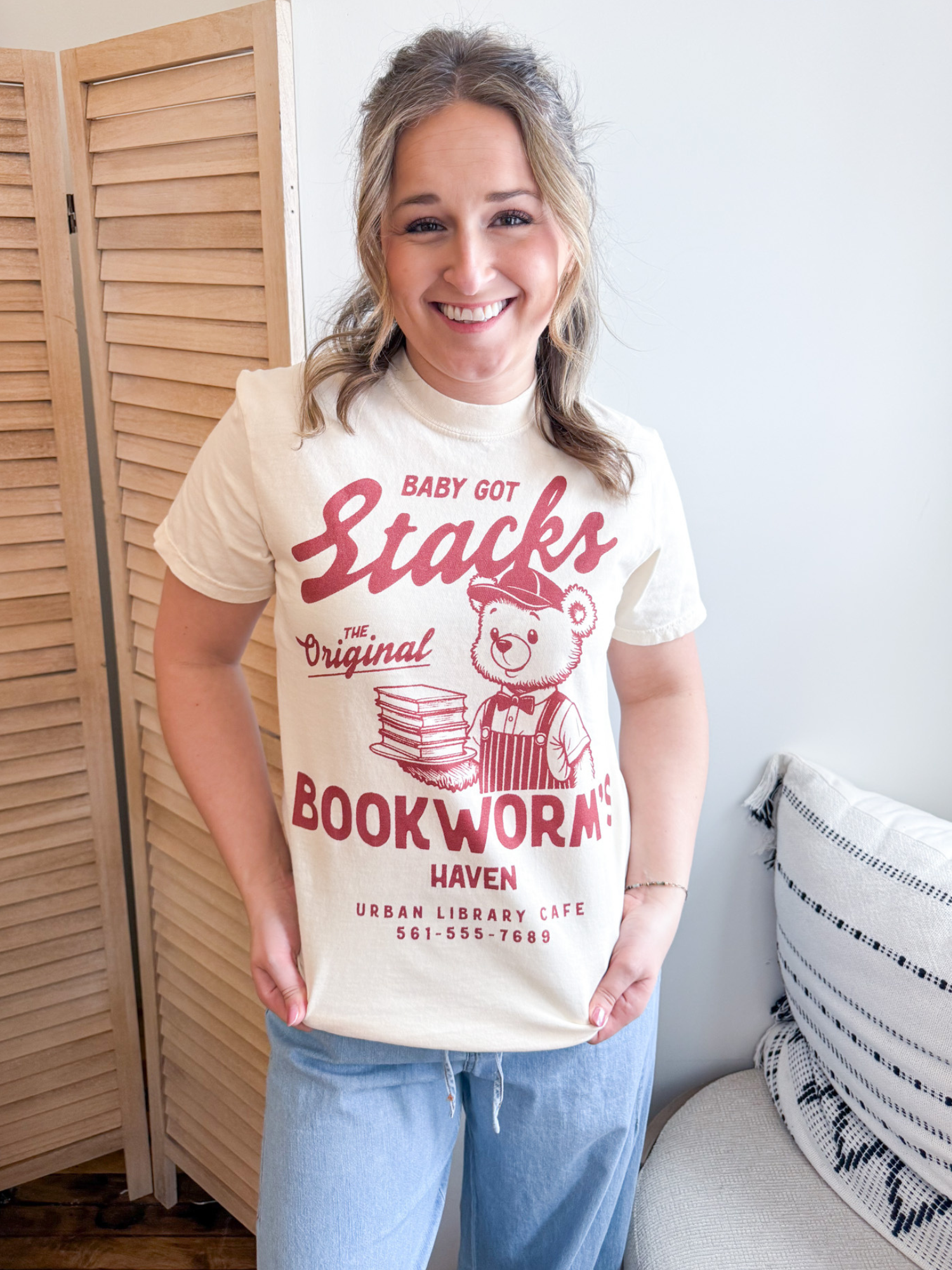 Baby Got Stacks Tee - The Collective Rose