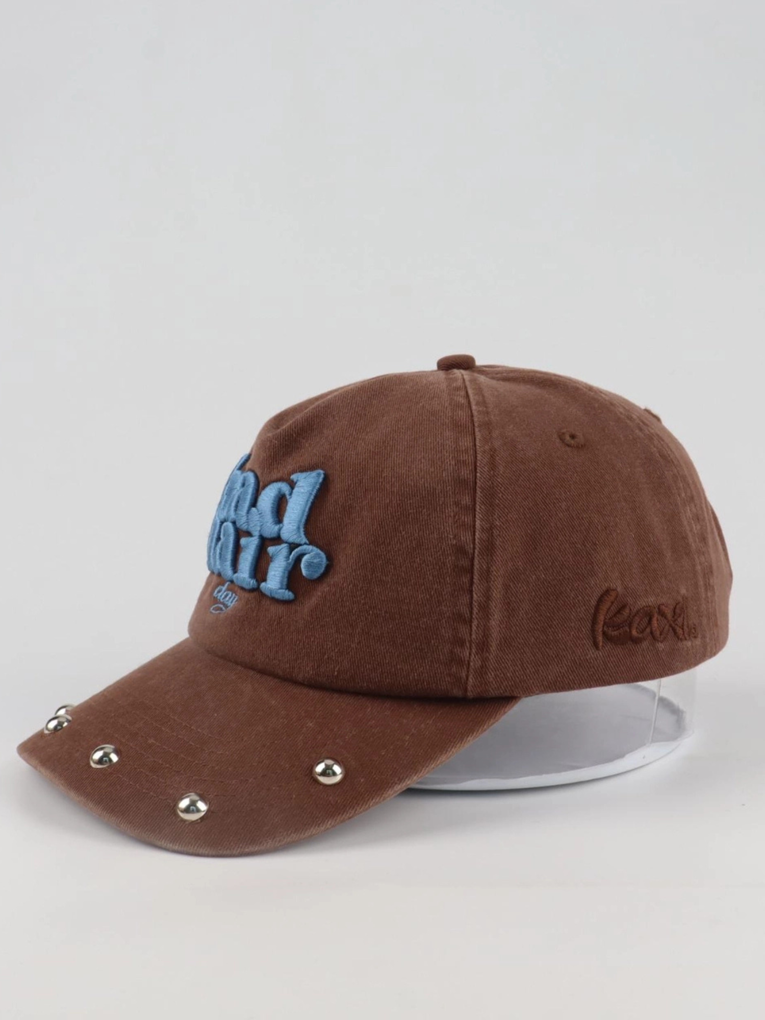 Bad Hair Day Studded Baseball Hat - The Collective Rose