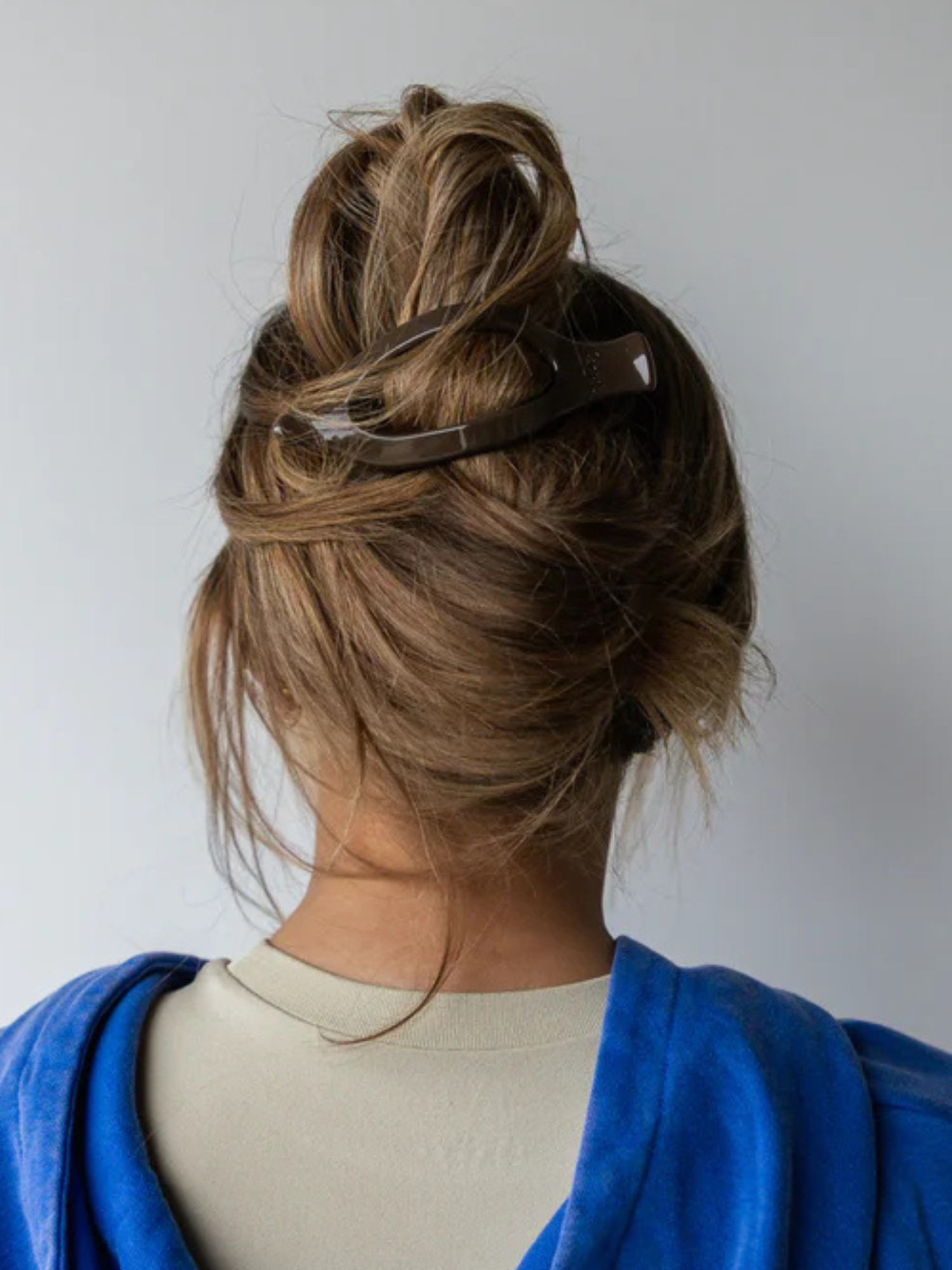 Lay Down 2.0 Claw Clip - Dark Brown - The Collective Rose