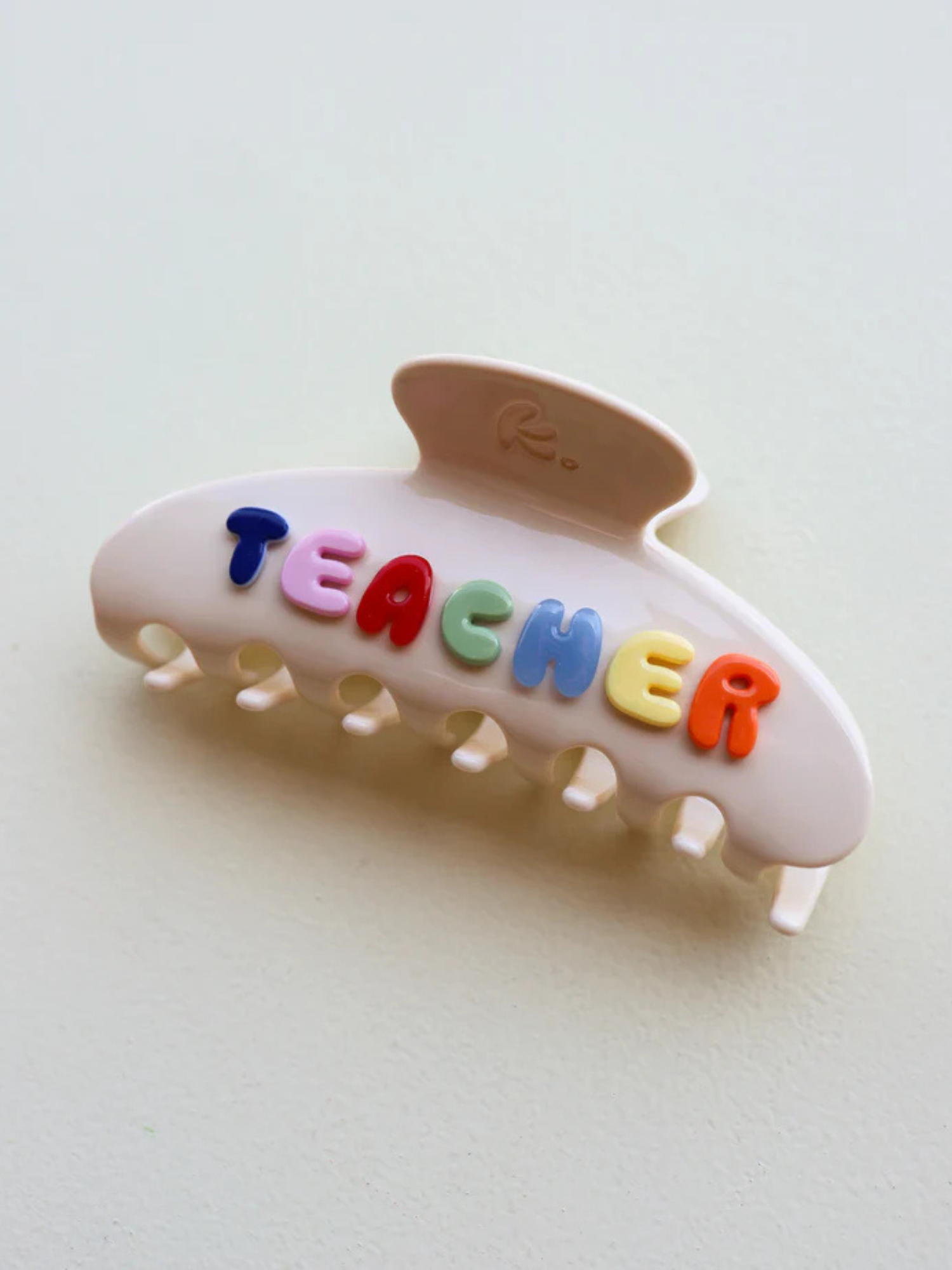 Teacher Hair Claw Clip - The Collective Rose