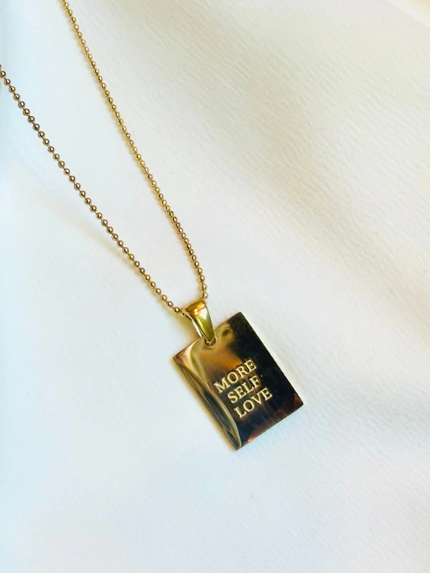 More Self Love Empowerment Necklace - The Collective Rose