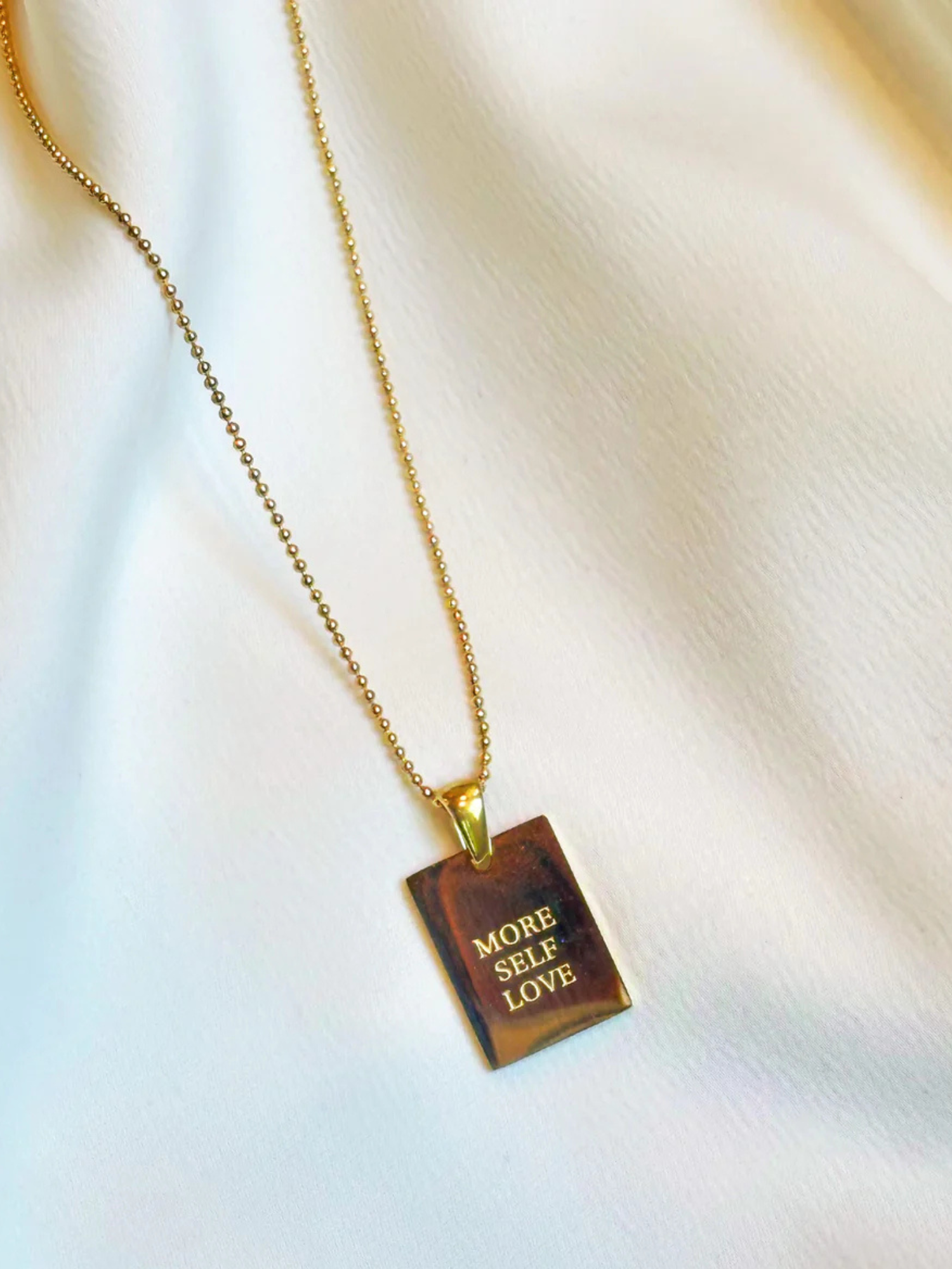 More Self Love Empowerment Necklace - The Collective Rose