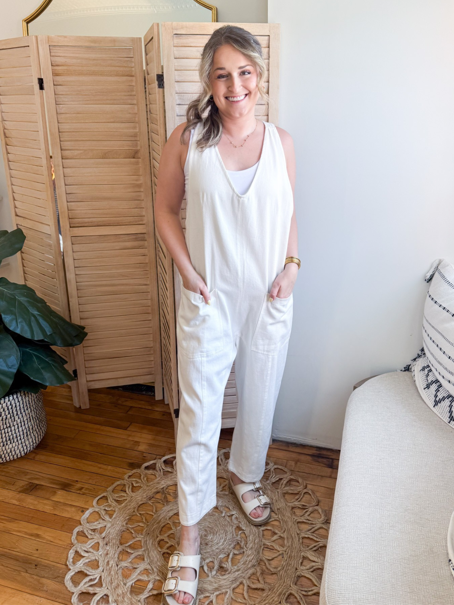 Maika Denim Overall Jumpsuit - The Collective Rose