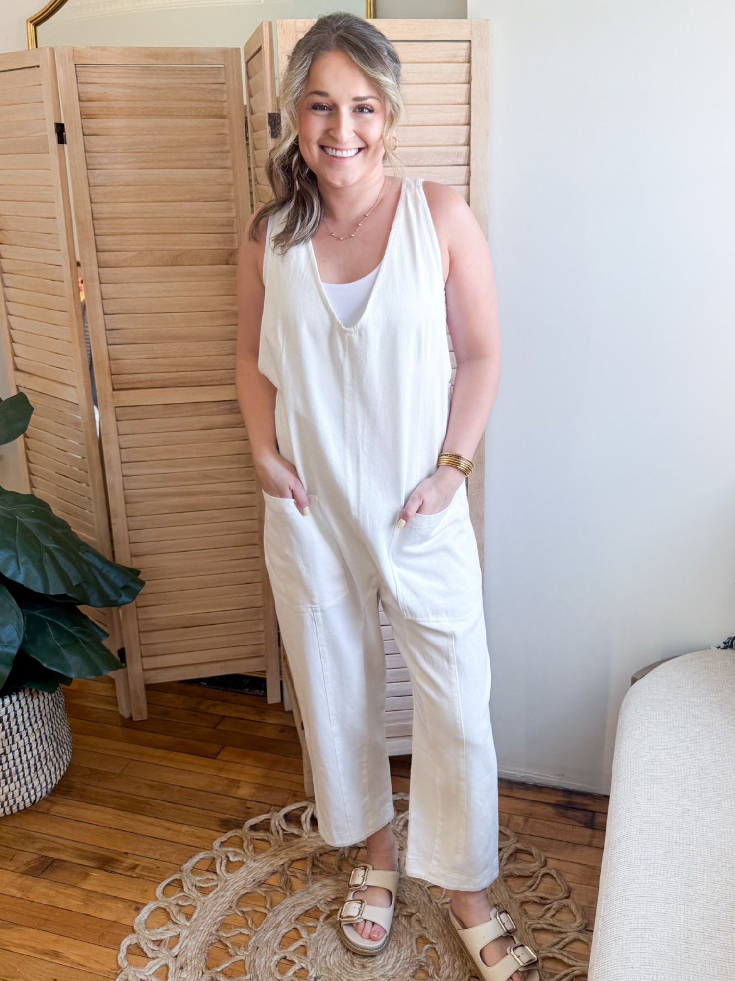 Maika Denim Overall Jumpsuit - The Collective Rose