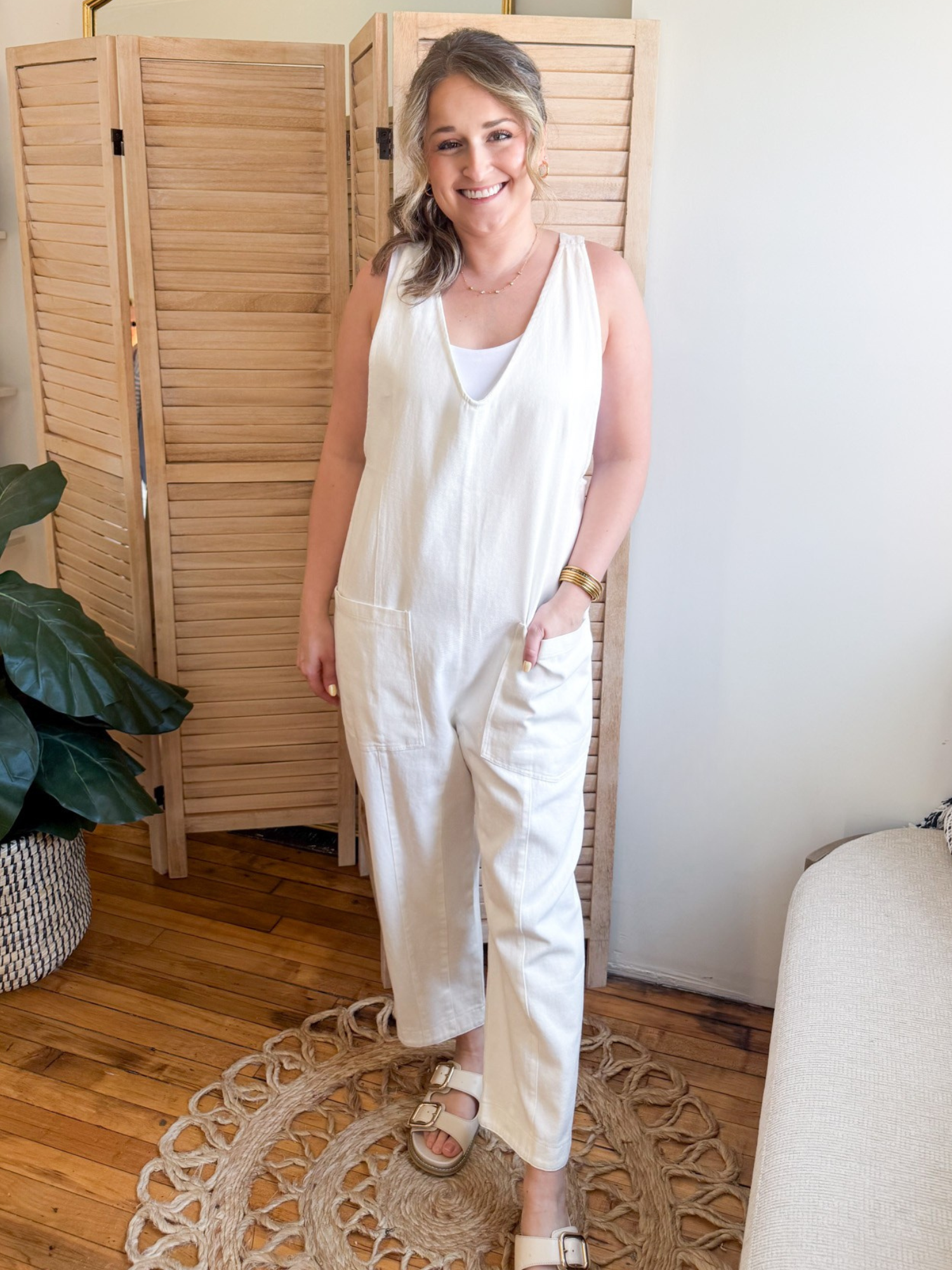 Maika Denim Overall Jumpsuit - The Collective Rose